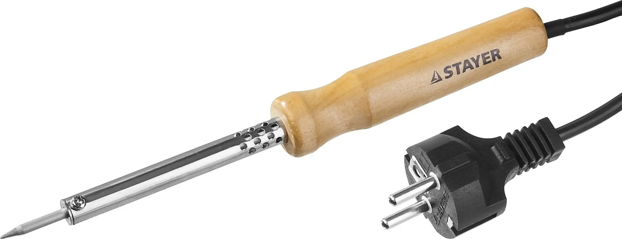 Изображение товара Электропаяльник STAYER MAXTerm 55310-25 25 Вт для пайки электронных компонентов