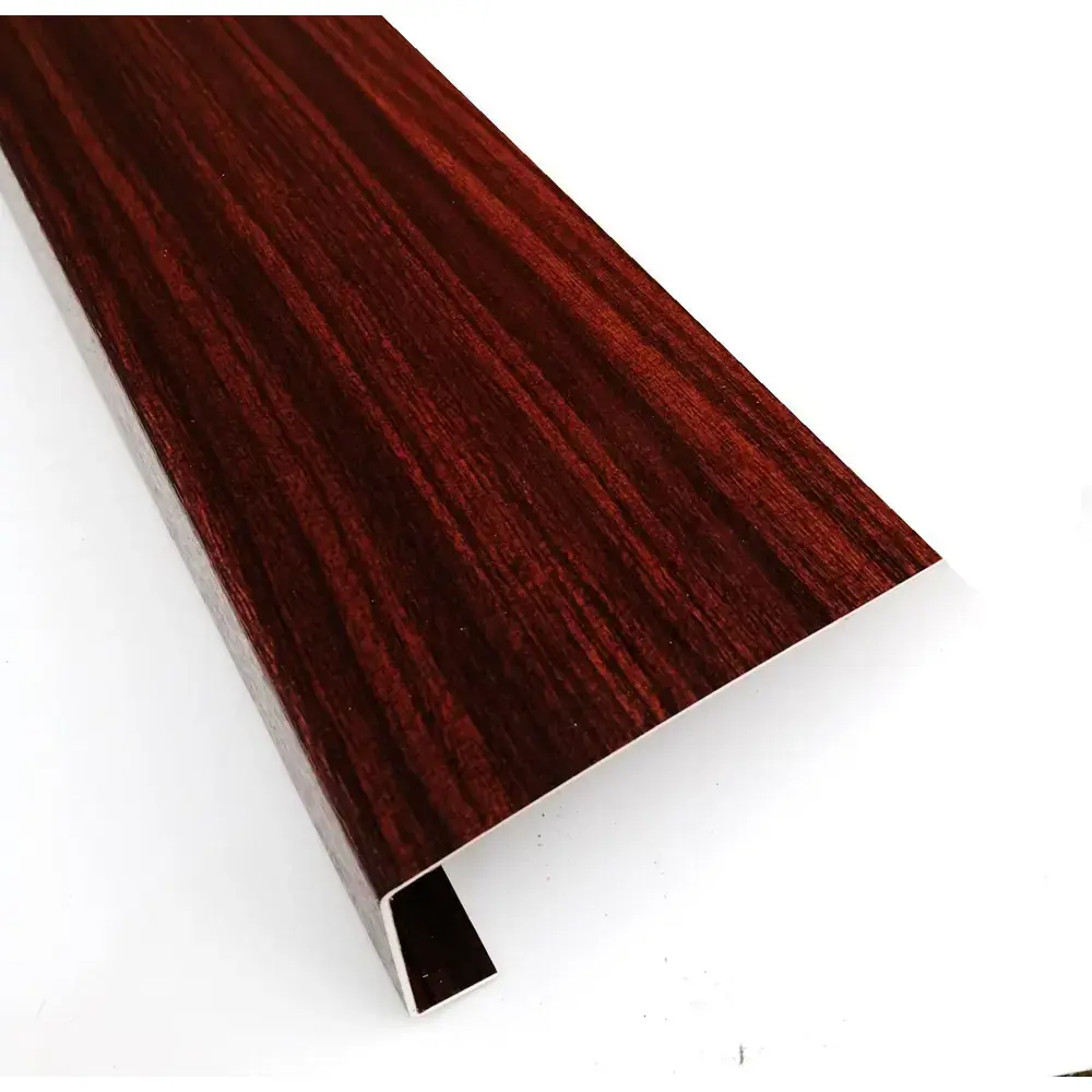 Изображение товара Ремонтная накладка на подоконник ПВХ Комбиг 1000x150x1мм махагон матовый капинос 35мм