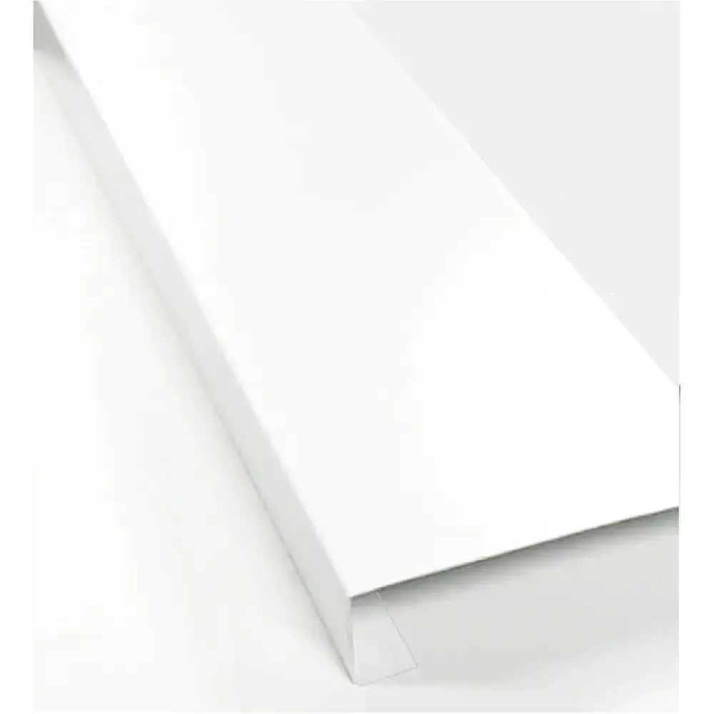 Изображение товара Ремонтная накладка на подоконник ПВХ Комбиг 2000x200x0.9мм белый матовый капинос 45мм