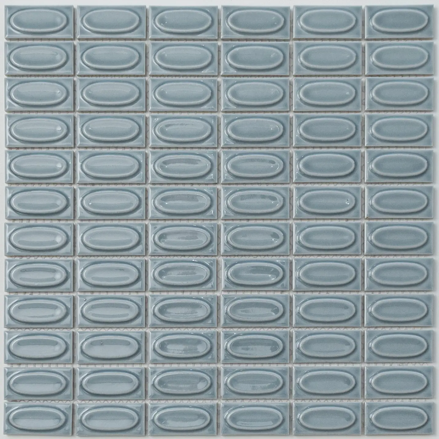 Изображение товара Декоративная мозаика Nsmosaic R-364 NS11PL0093nsk 30x30см цвет Синий