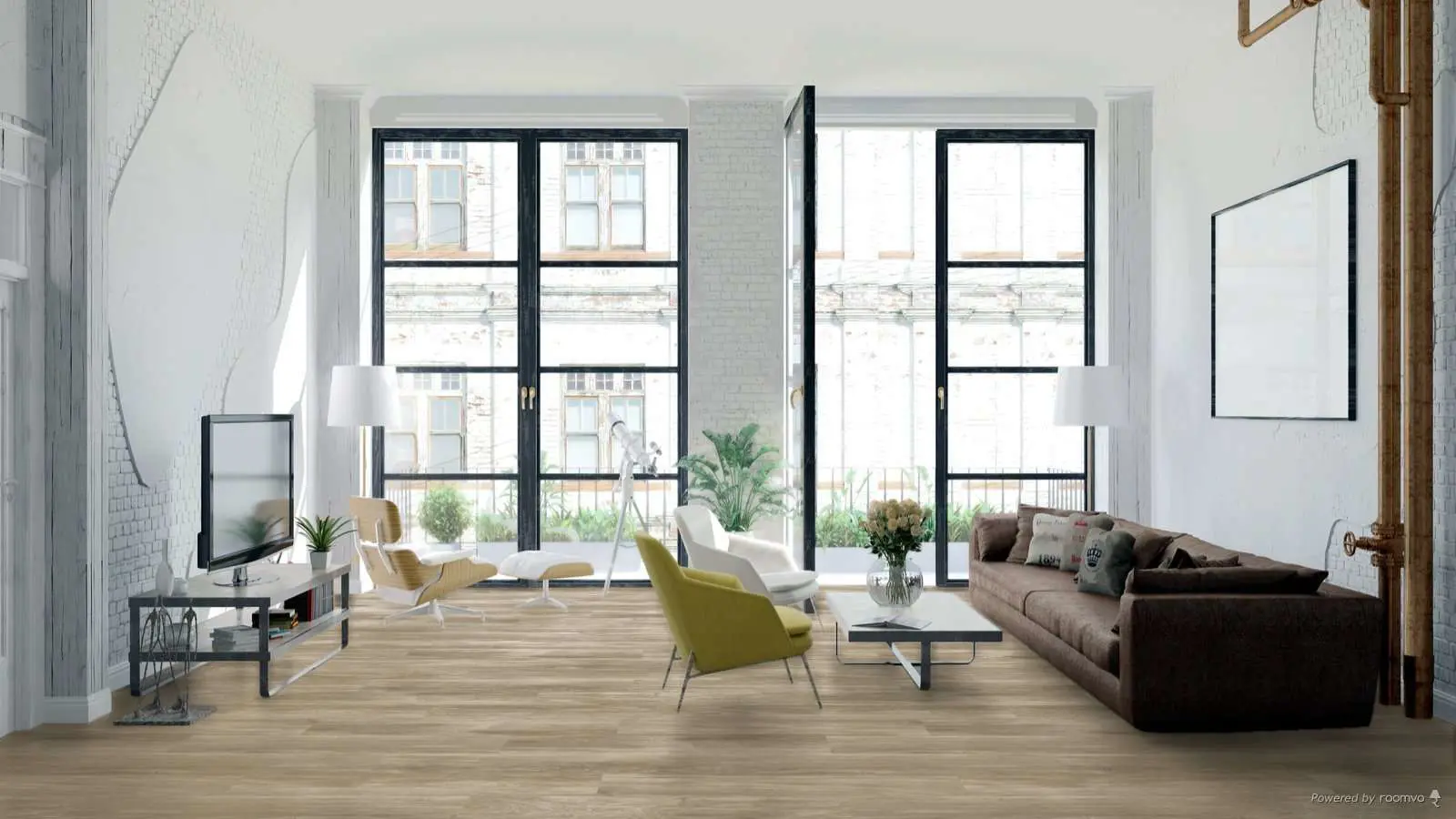 Изображение товара SPC плитка TheFloor Wood Tuscon Oak P6001 42 класс толщина 6 мм 1.80 м², цена за упаковку