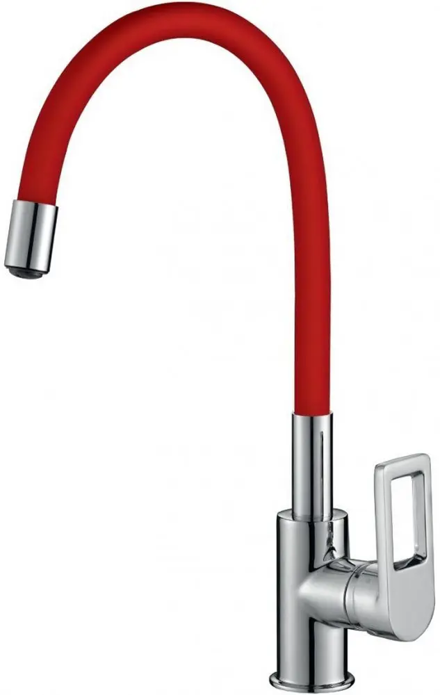 Изображение товара Смеситель для кухни Rossinka Z35-35U-Red 537886 излив 26.1 см