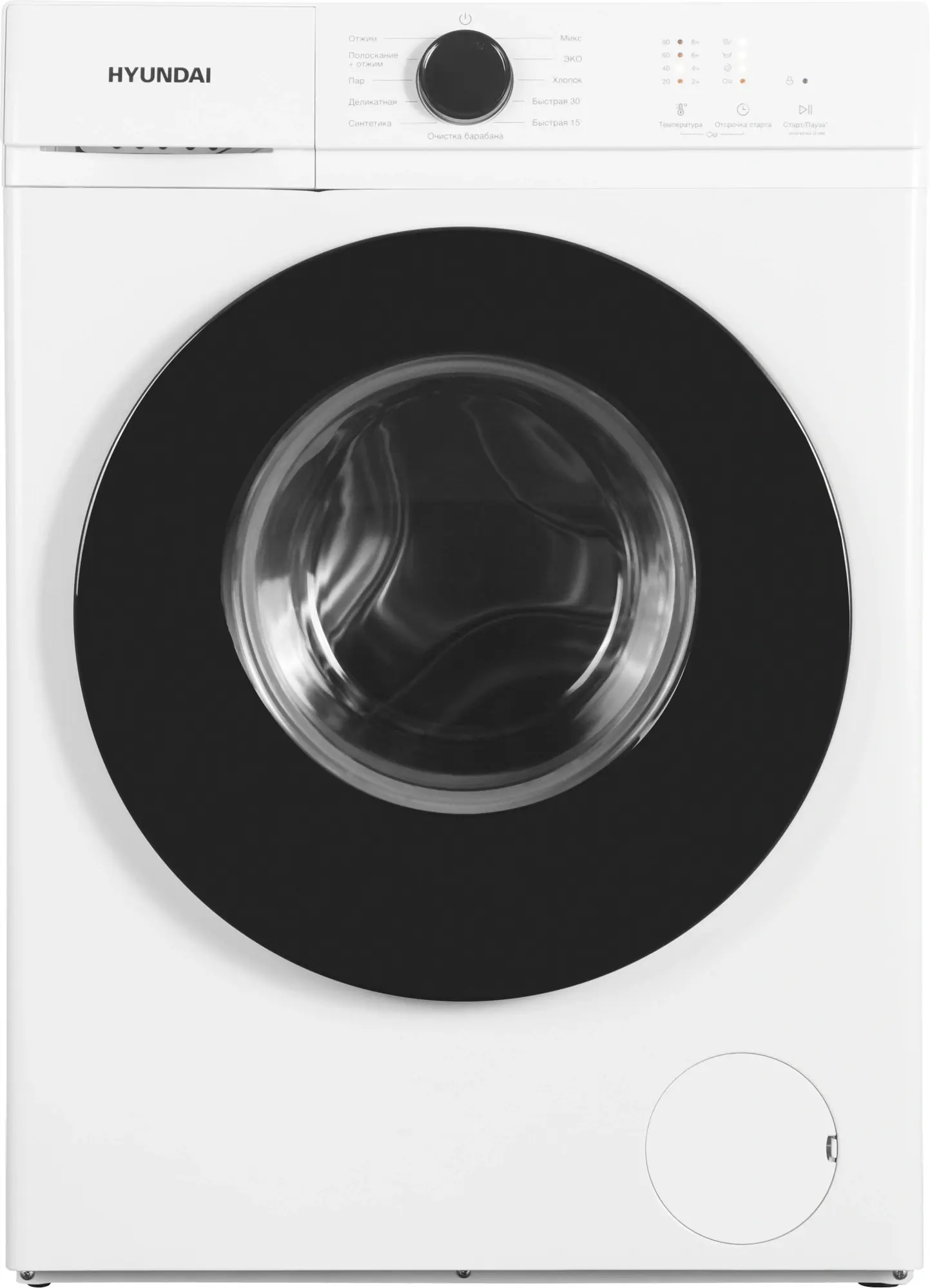 Изображение товара Стиральная машина Hyundai Wme7212 46x88x64 см 7 кг цвет белый