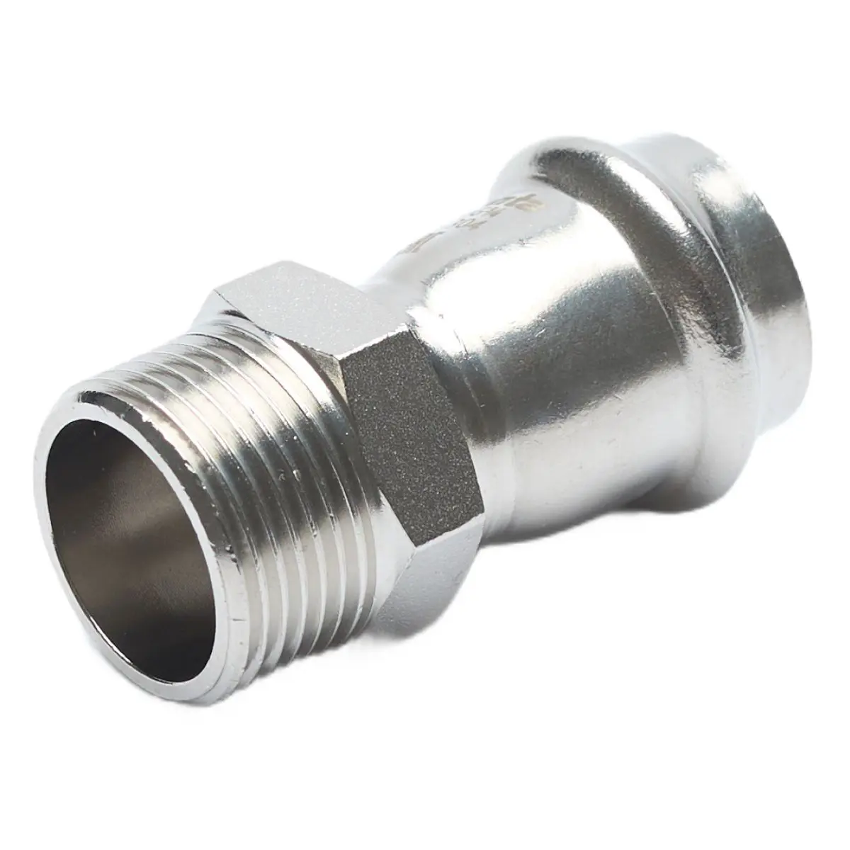 Изображение товара Переходник Franta 1"x28 мм НР-ВПр нержавеющая сталь Aisi 304 V14281000G