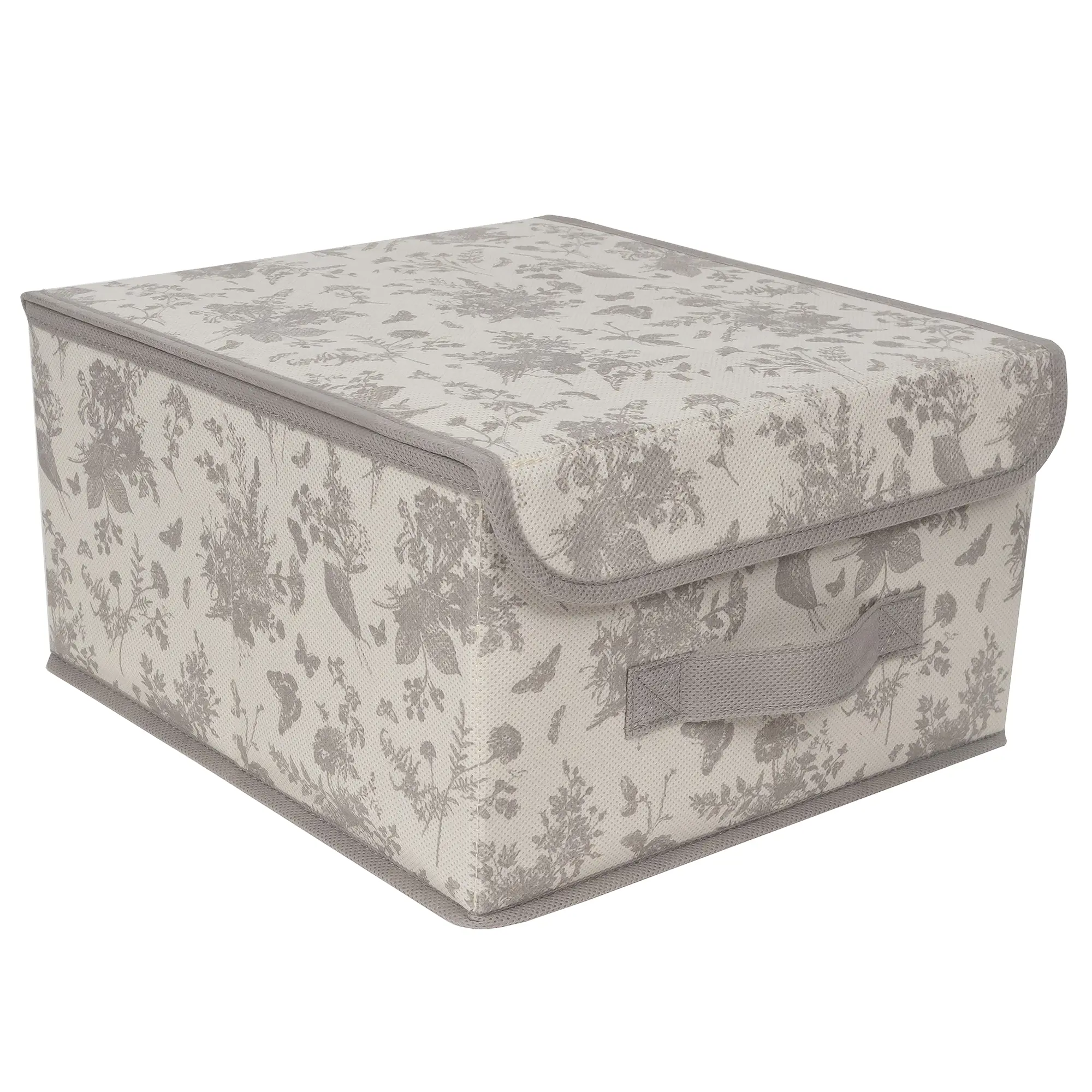 Изображение товара Органайзер для хранения Еврогарант Elegance складной 28x16x30 см нетканый цвет бежевый