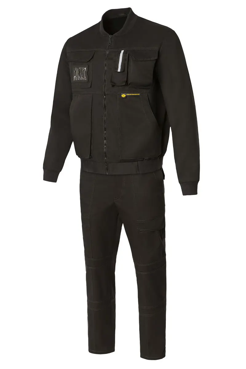 Изображение товара Костюм рабочий Союзспецодежда Рагнар цвет черный размер 64-66 рост 170-176 см