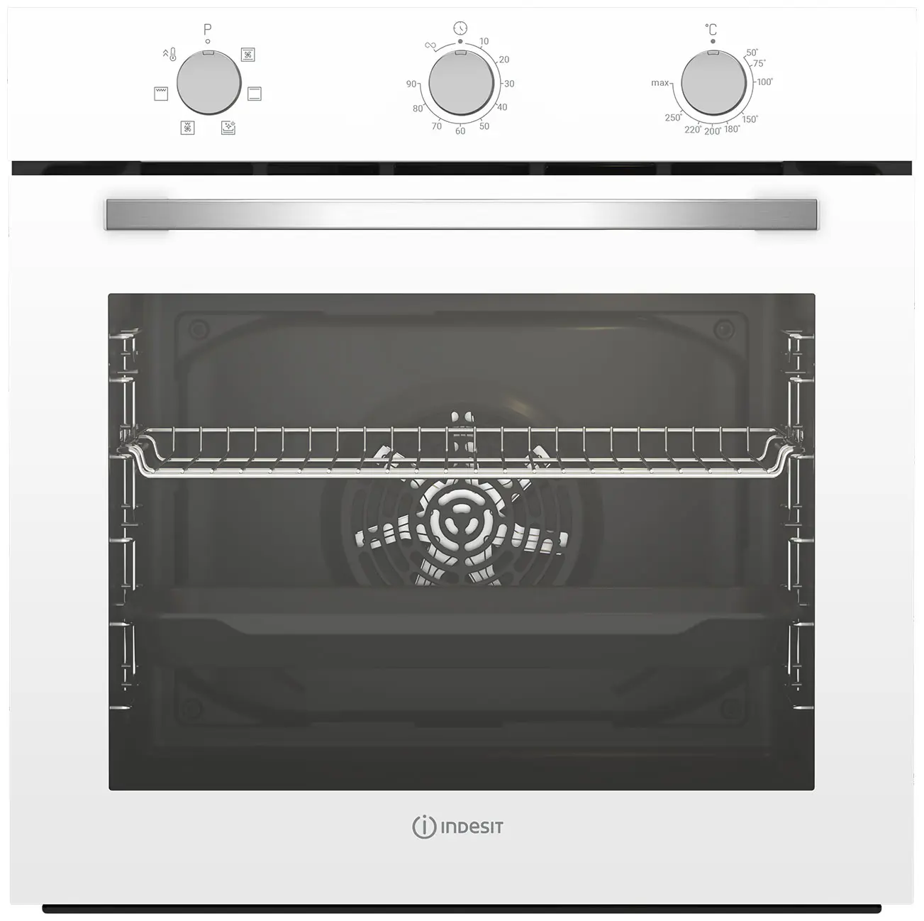 Изображение товара Встраиваемый духовой шкаф Indesit IFE 3634 WH 59.4х59.5х56.7 см цвет белый