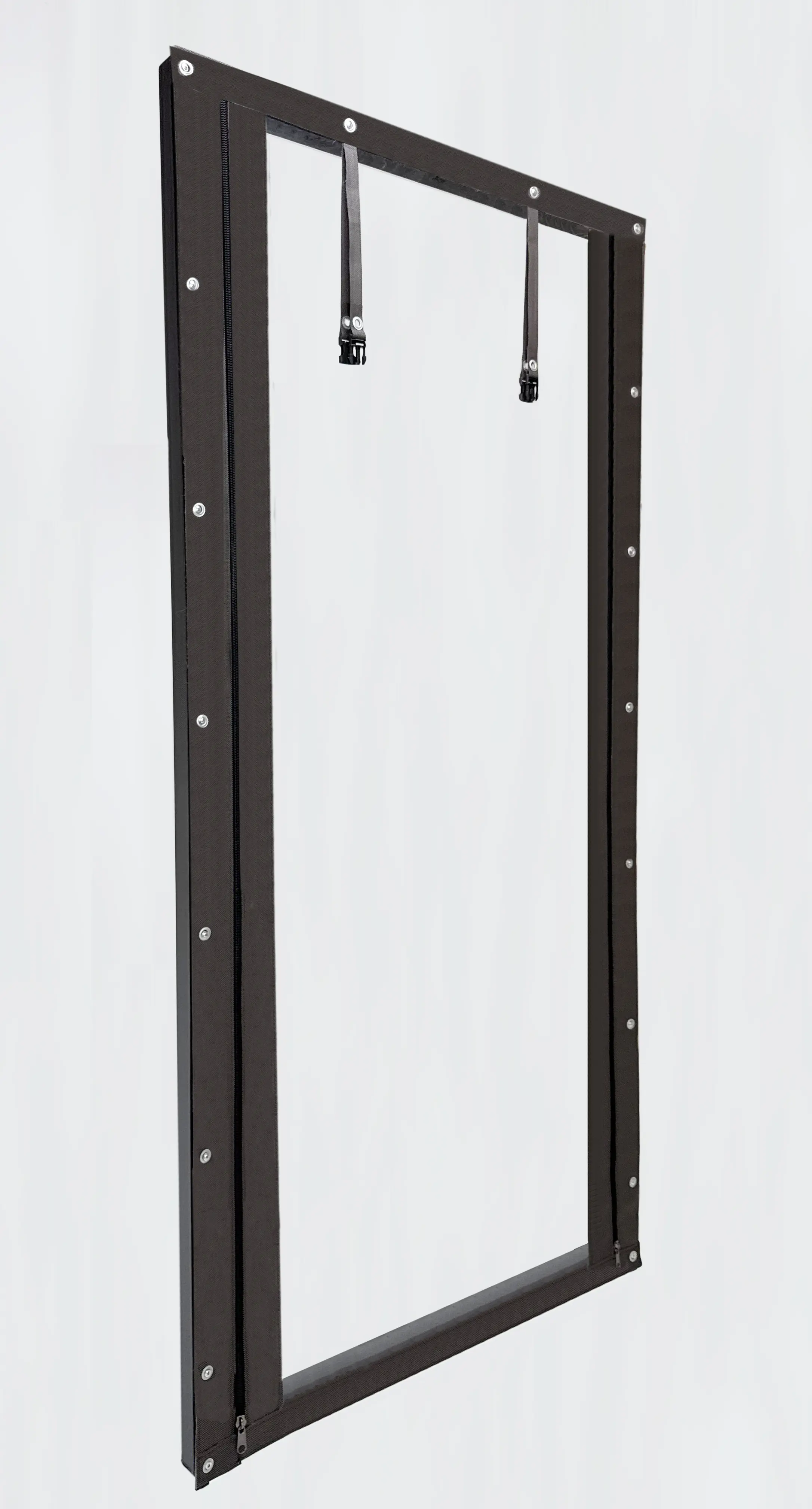 Изображение товара Мягкая дверь на молниях 195x180см коричневый