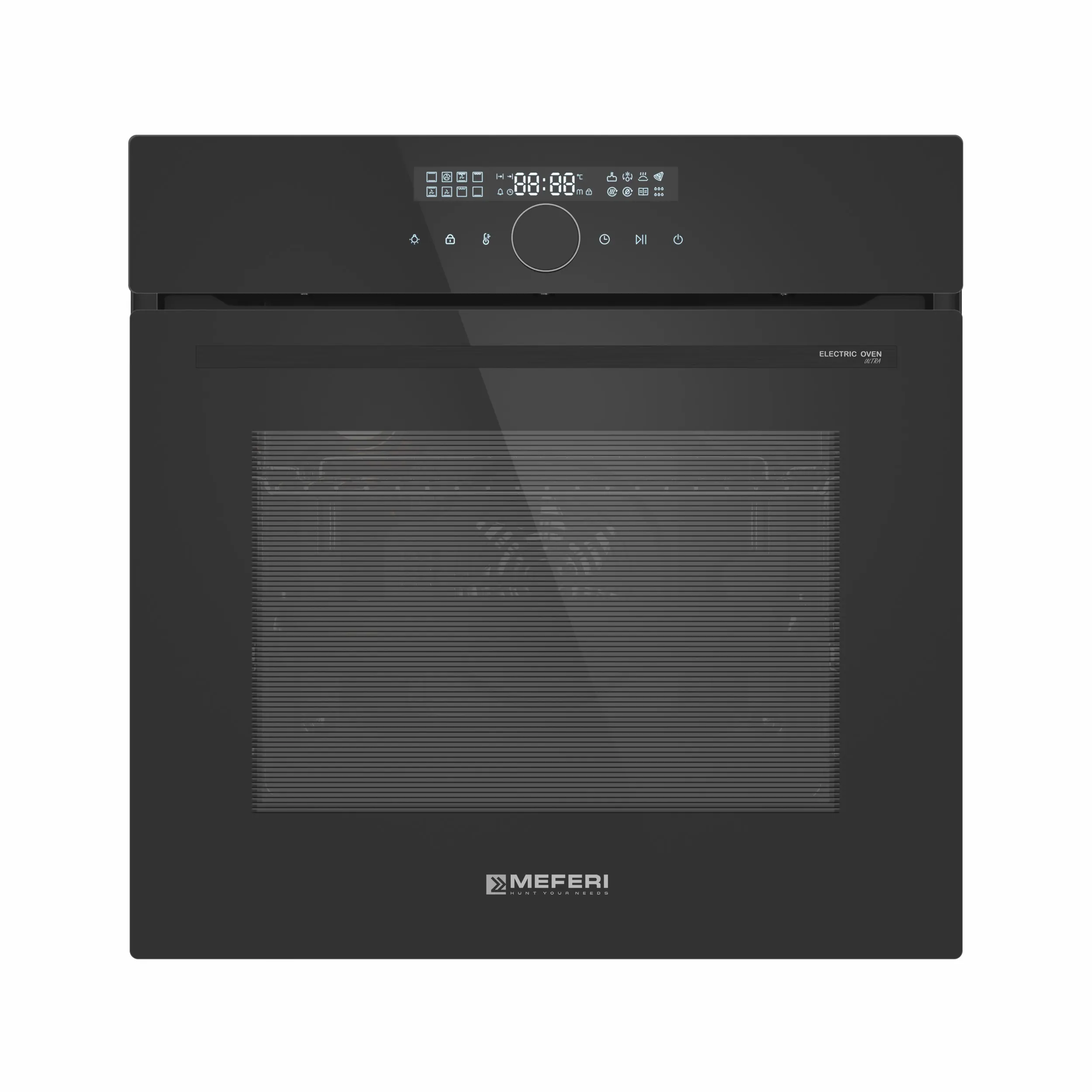 Изображение товара Электрический встраиваемый духовой шкаф Meferi MEO6017BK Ultra 80 л черный