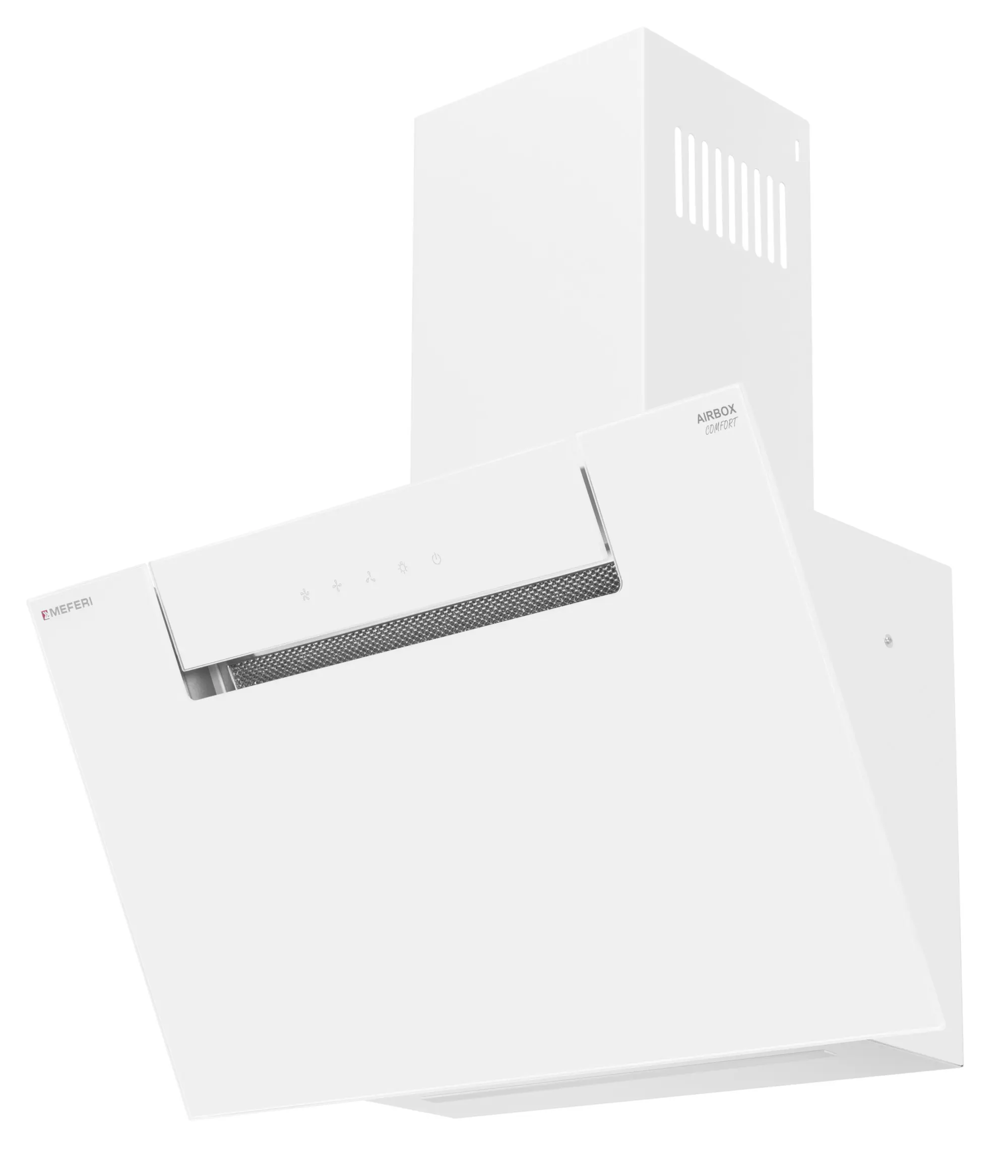 Изображение товара Вытяжка Meferi AIRBOX60WH COMFORT 60 см белая для кухни вентиляция