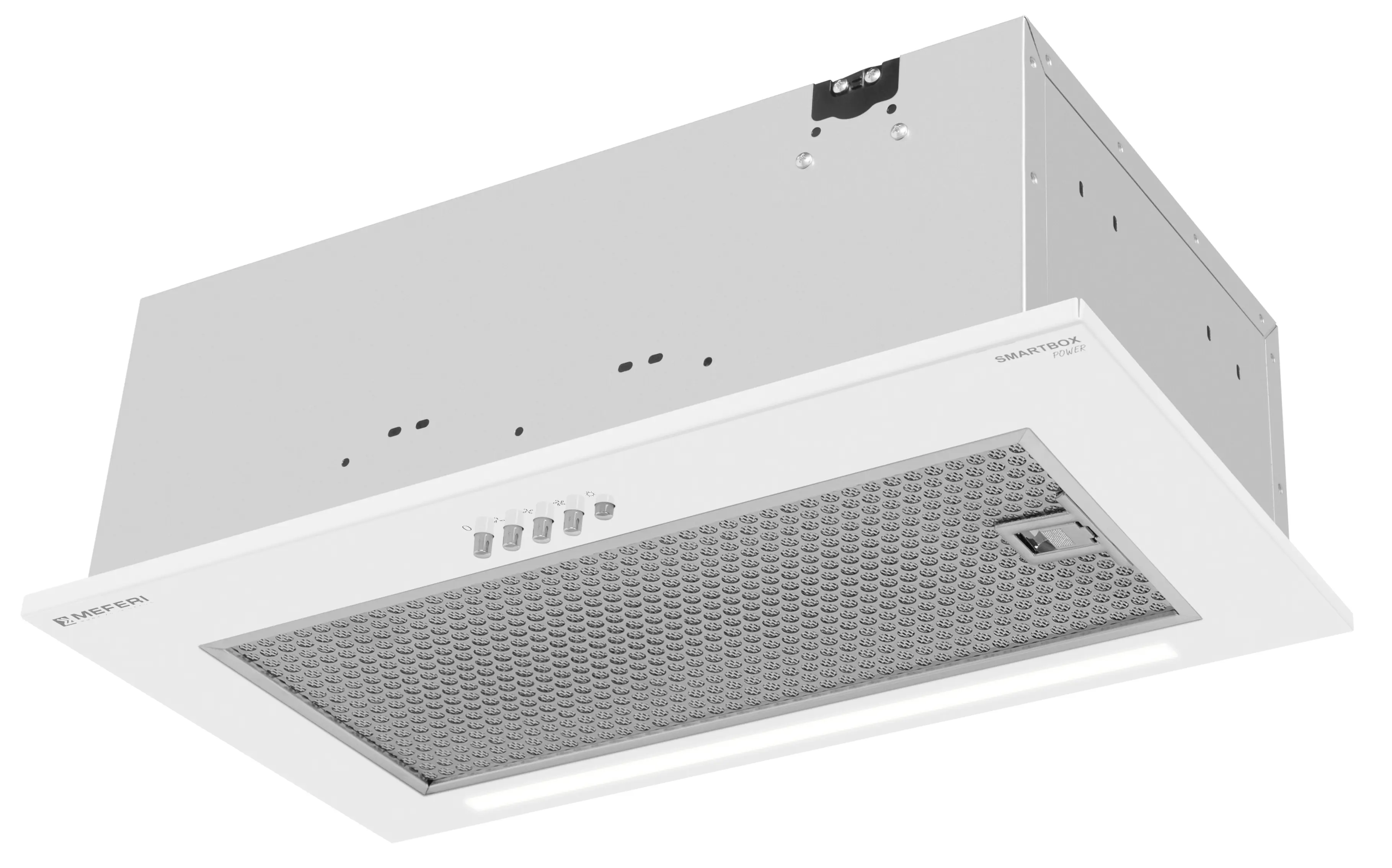 Изображение товара Встраиваемая вытяжка Meferi SMARTBOX52WH POWER 52 см цвет белый