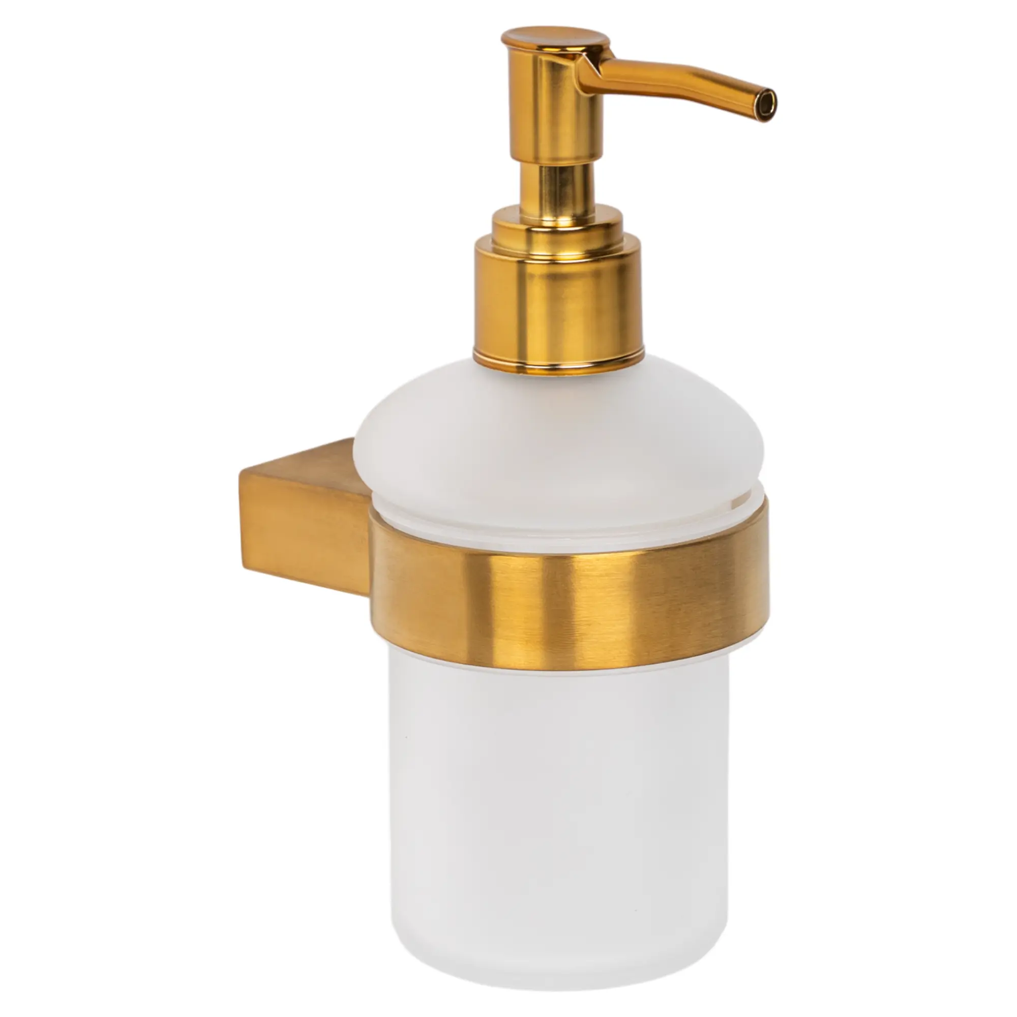 Изображение товара Дозатор для жидкого мыла Vidage Неверка подвесной стекло цвет золото