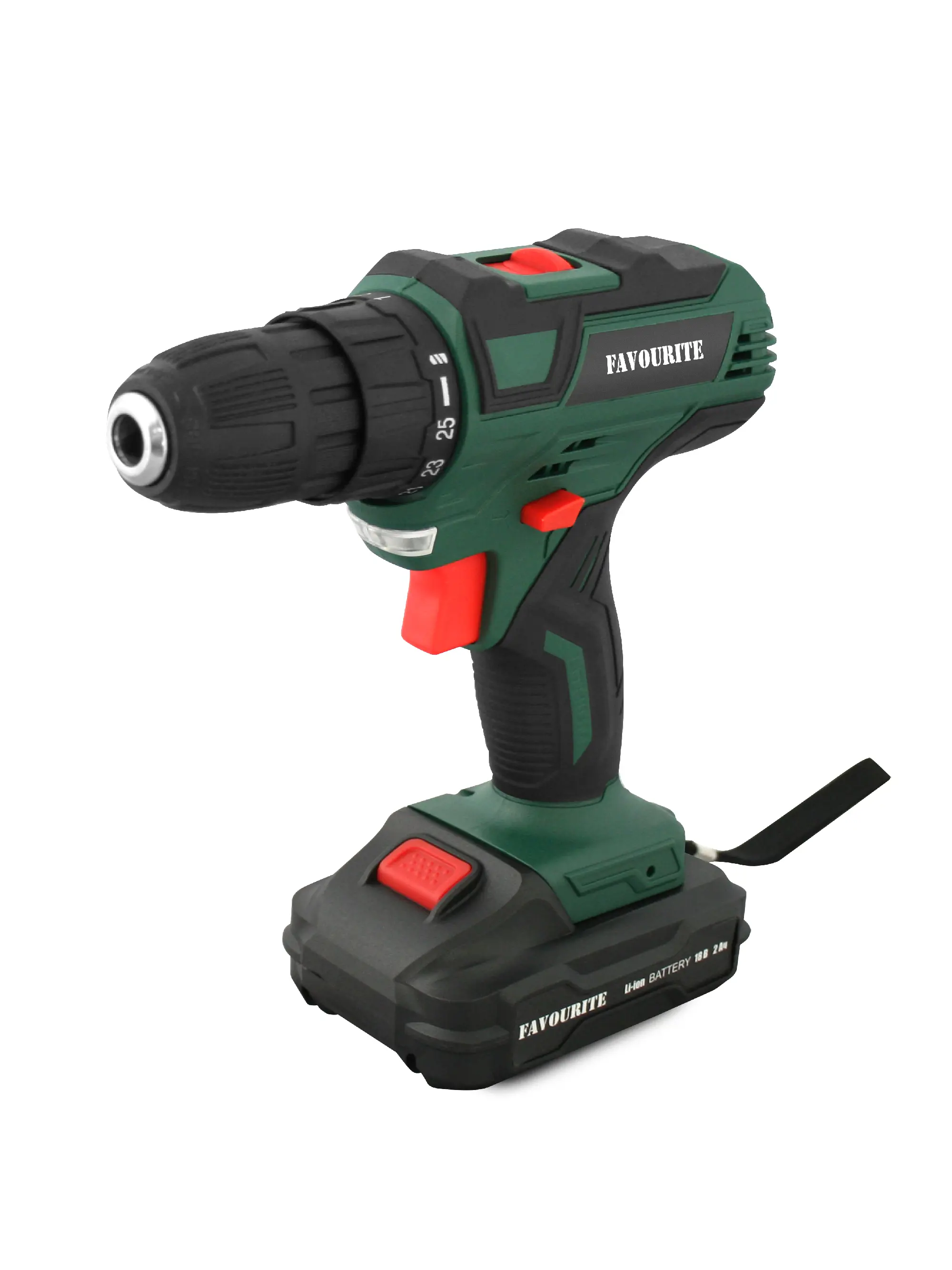 Изображение товара Дрель-шуруповерт аккумуляторная Favourite DC 1802 Promo с Li-Ion 18 В