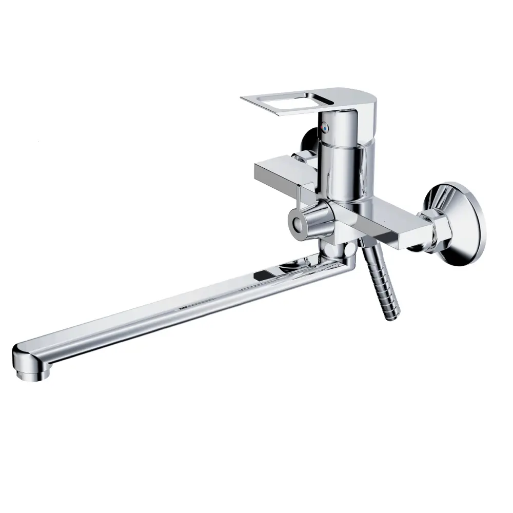 Изображение товара Смеситель для ванны Voda Lovely LVL31 однорычажный с душевой лейкой цвет хром