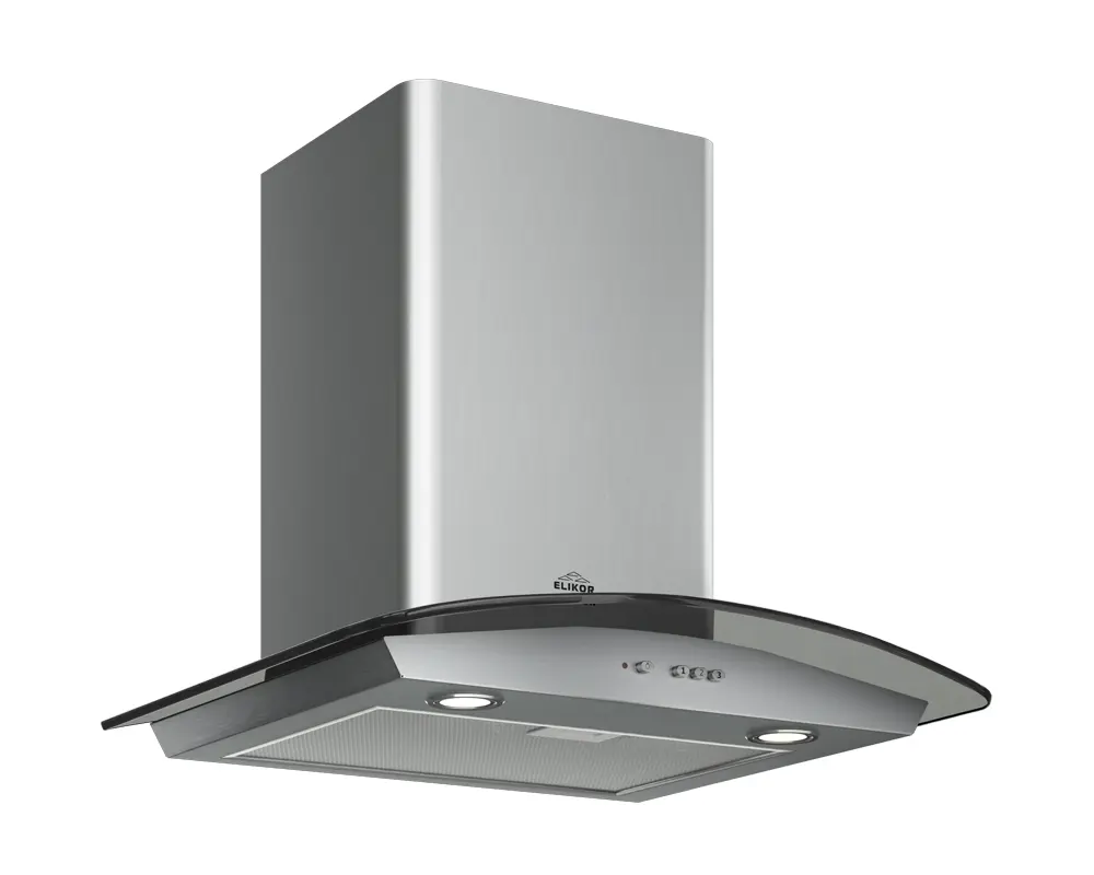 Изображение товара Вытяжка Elikor Аметист 50Н-430-К3Д КВ II М-430-50-304 нерж/тонир 52 см цвет серый / серебристый