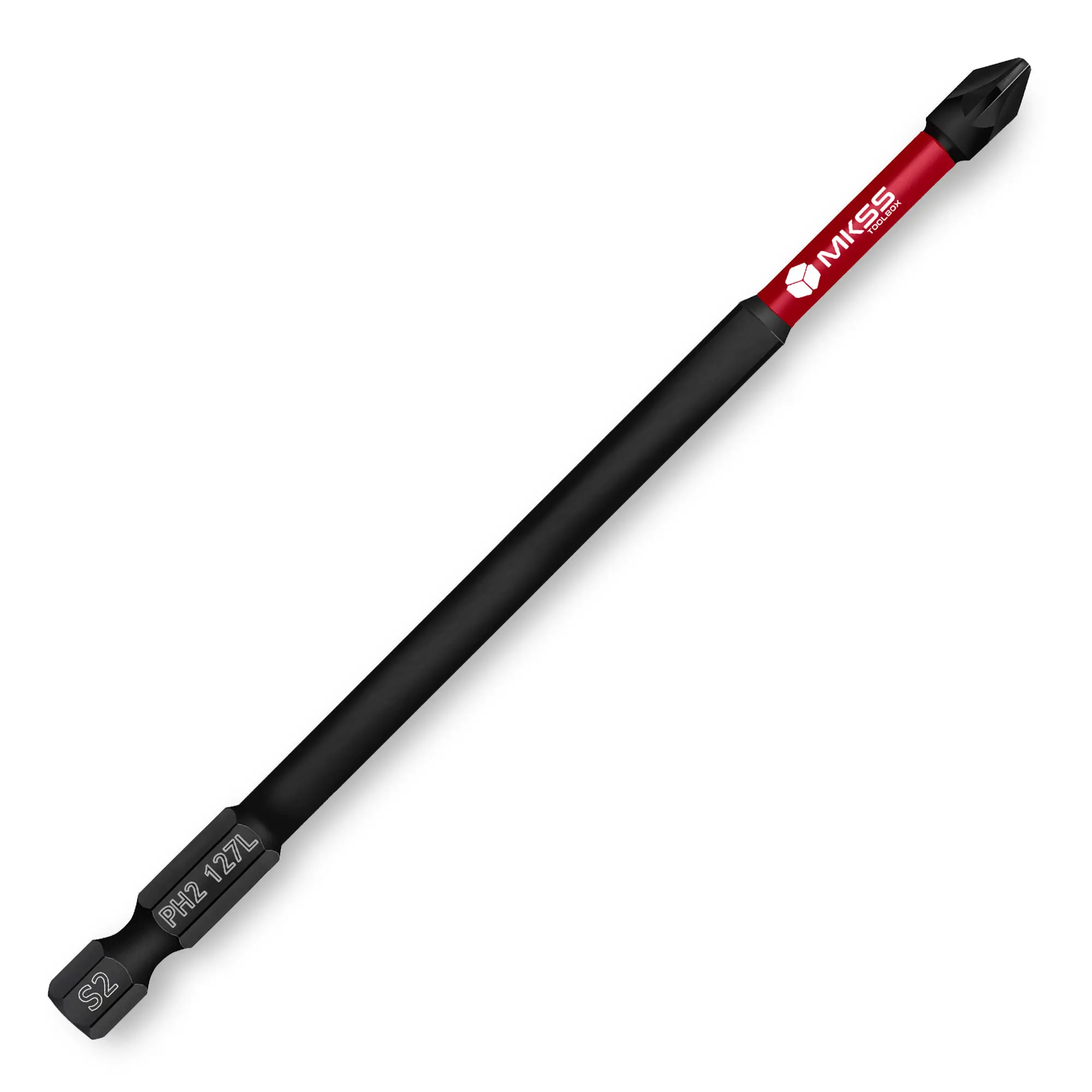 Изображение товара Бита крестовая торсионная магнитная ударная Mkss Toolbox MK3062 PH2x127 мм, 10 шт