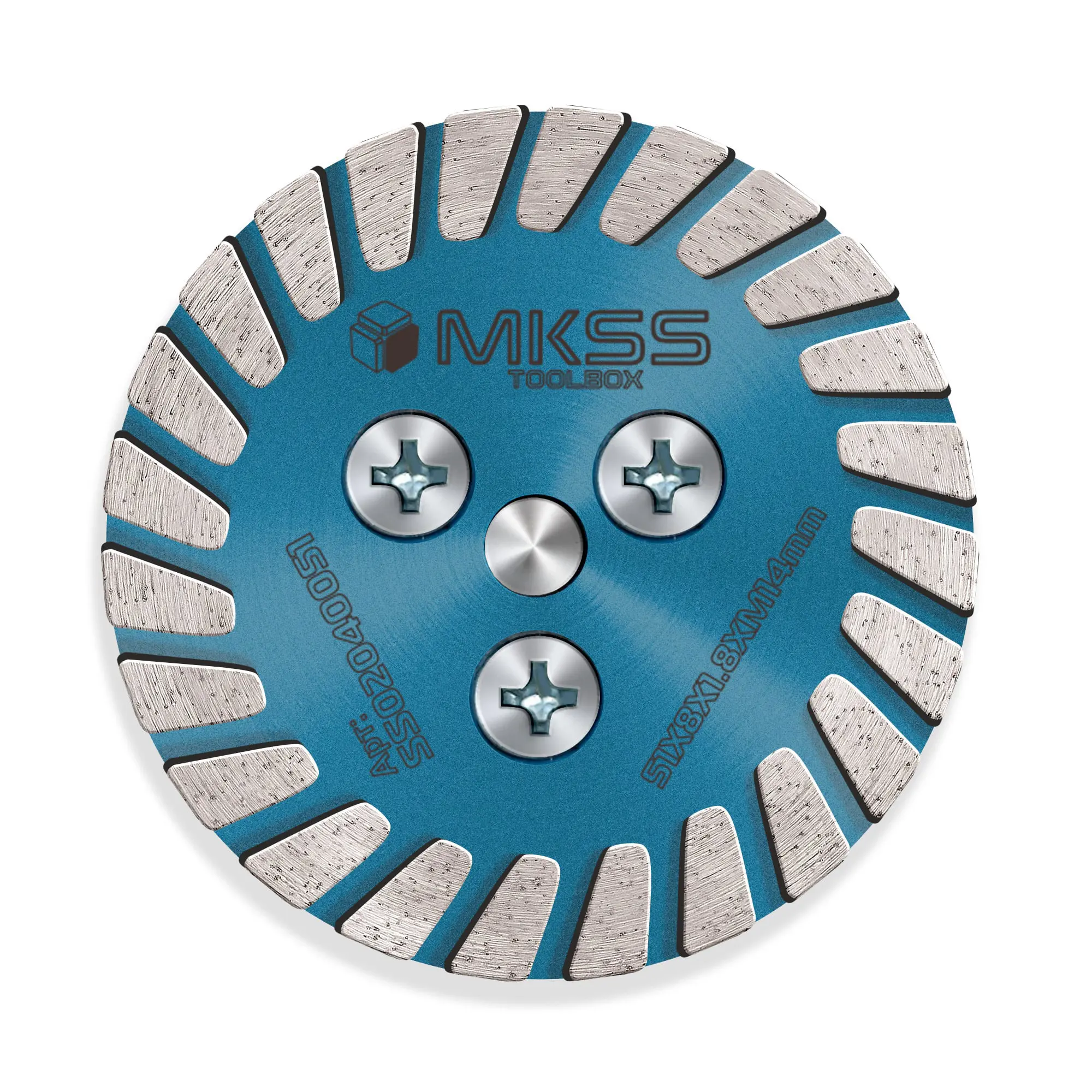 Изображение товара Диск алмазный универсальный Mkss Toolbox Handy турбо 51x14x1.8 мм