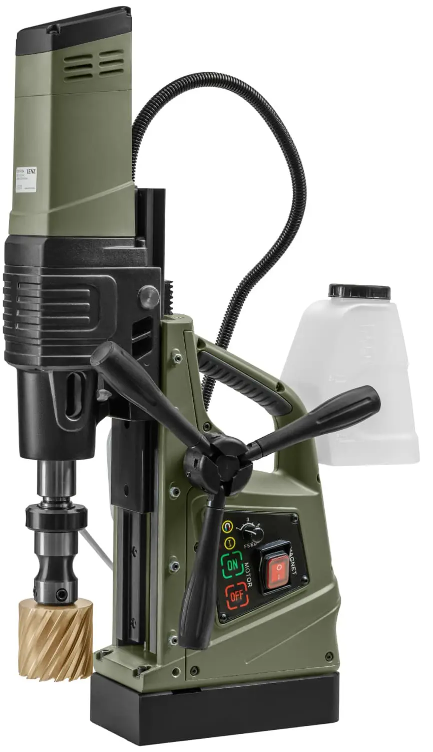 Изображение товара Магнитный сверлильный станок LENZ STEYR-55 A 1500 Вт с автоподачей