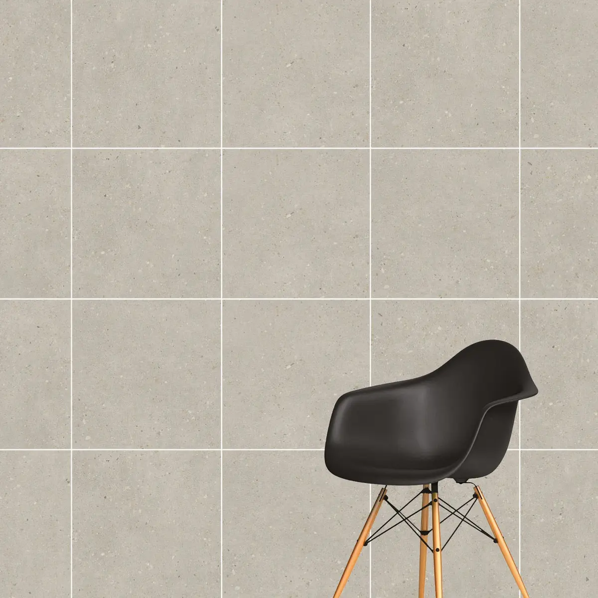 Изображение товара Керамогранит Vitra Flakecement 60x60 см светло-бежевый для пола и стен