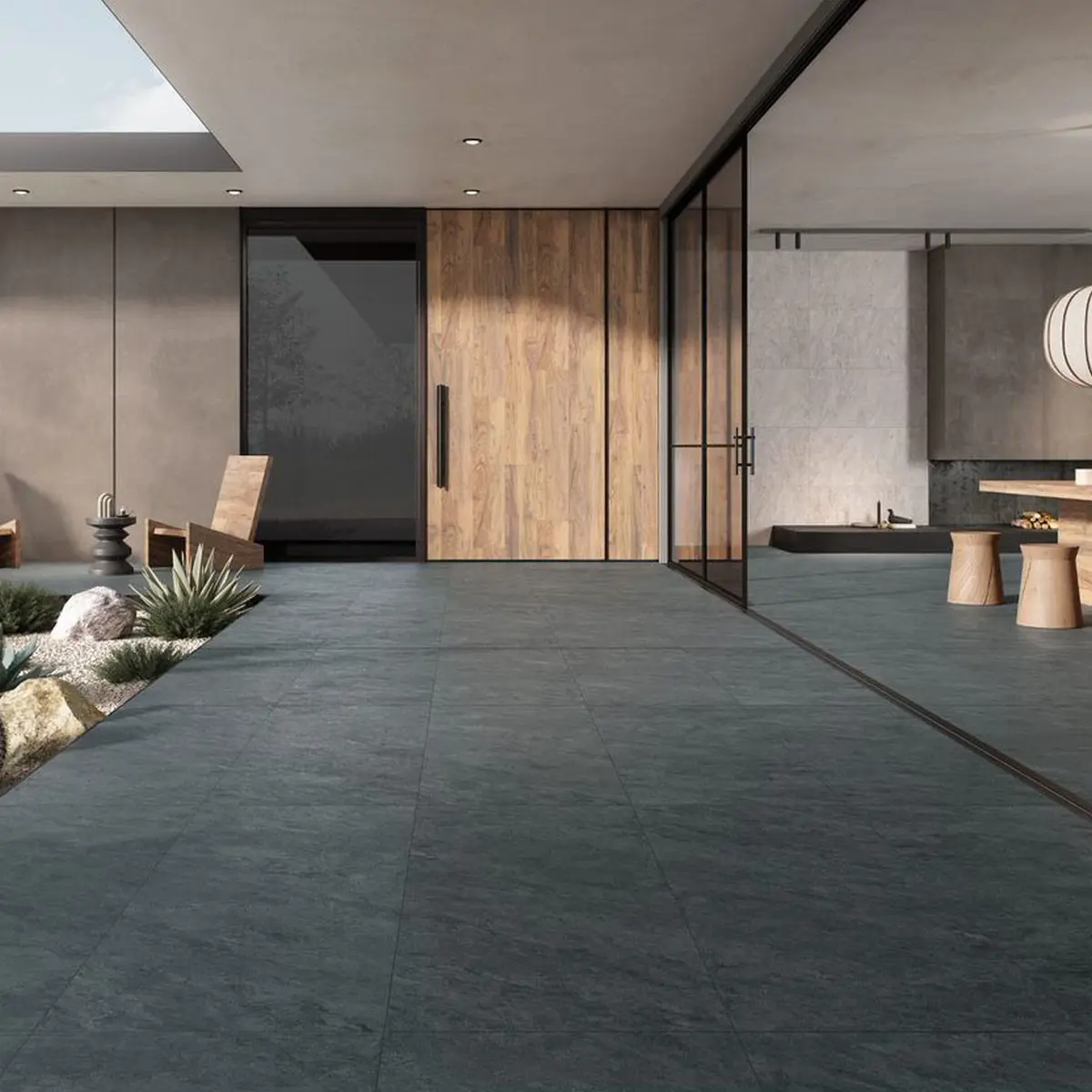 Изображение товара Керамогранит Vitra Quarstone K951812R0001VTE0 60x60см цвет черный