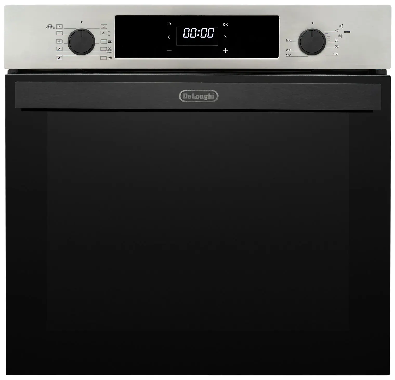 Изображение товара Встраиваемый духовой шкаф Delonghi DEO 755 IM MARTINA 59.5х59.5х54.3 см цвет серебристый, черный