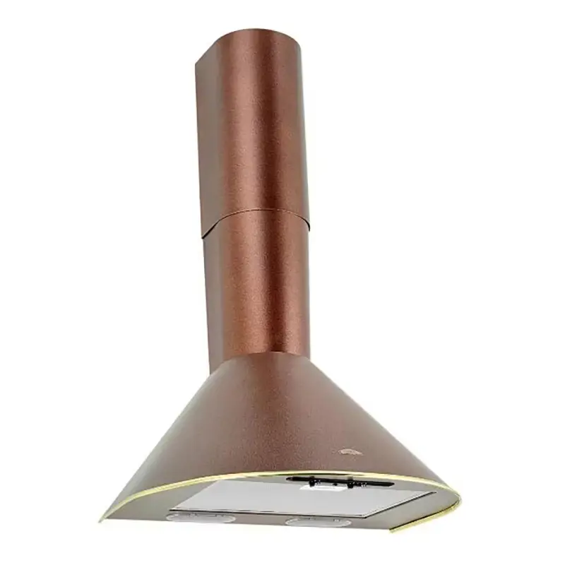 Изображение товара Вытяжка Elikor Эпсилон 50 медь/золотой кант 50 см цвет жёлтый / золотой