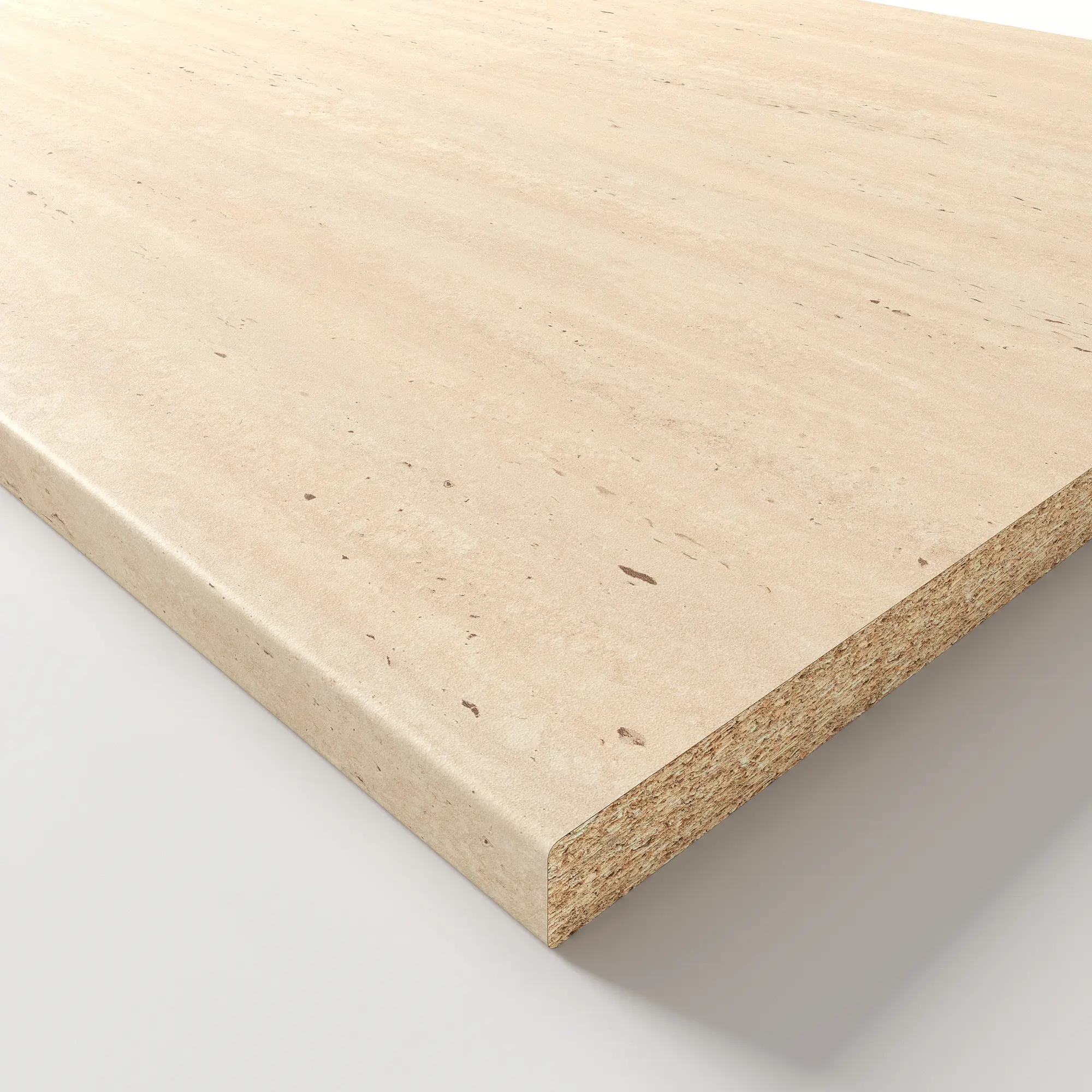 Изображение товара Кухонная столешница Slotex 120x60x2.5 см ДСП цвет бежевый травертин