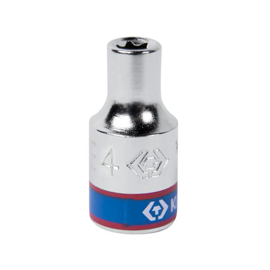 Изображение товара Торцевая головка Torx E-профиль 4 мм King Tony 237504M 1/4 дюйма