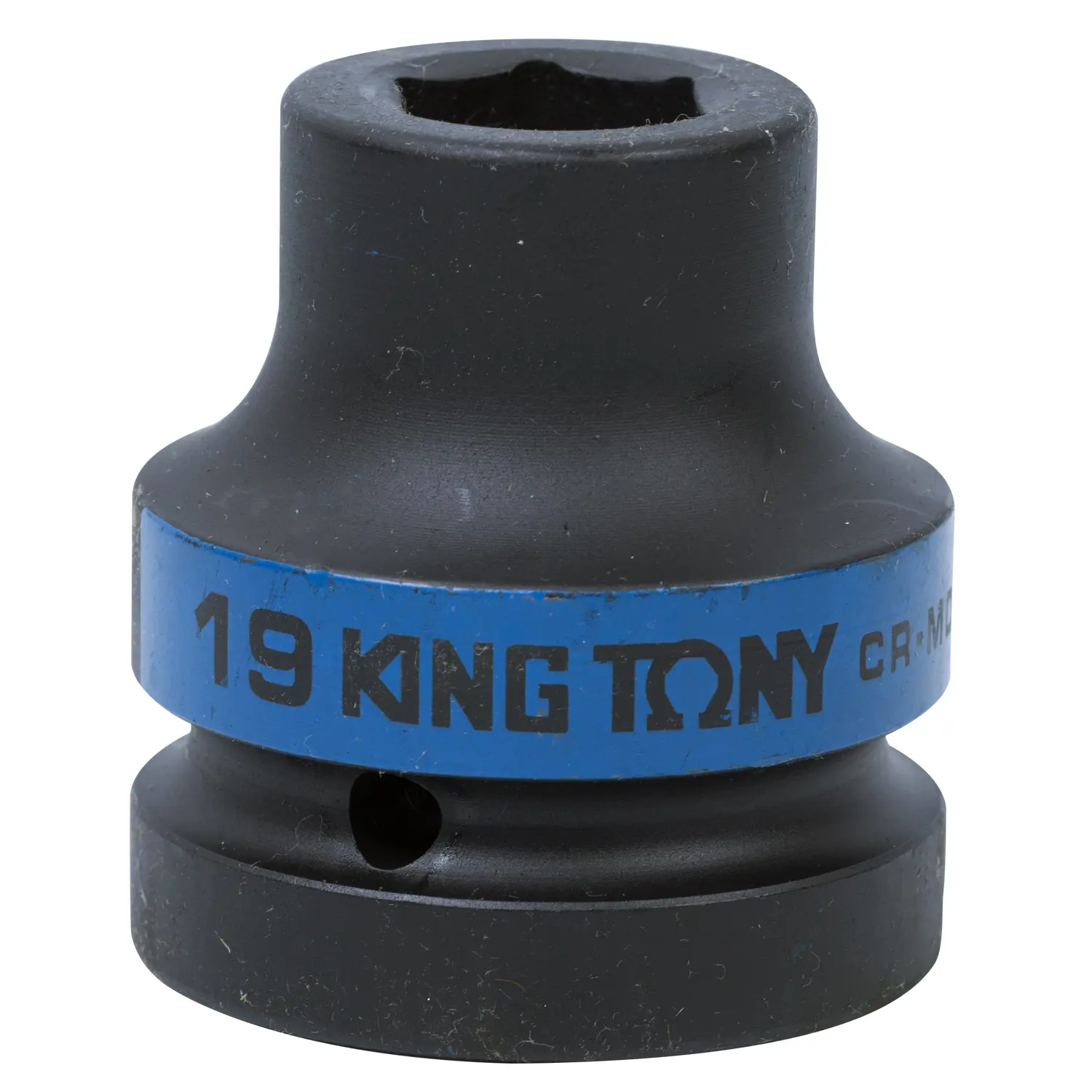 Изображение товара Торцевая ударная головка шестигранная 19 мм 1 дюйм KING TONY 853519M
