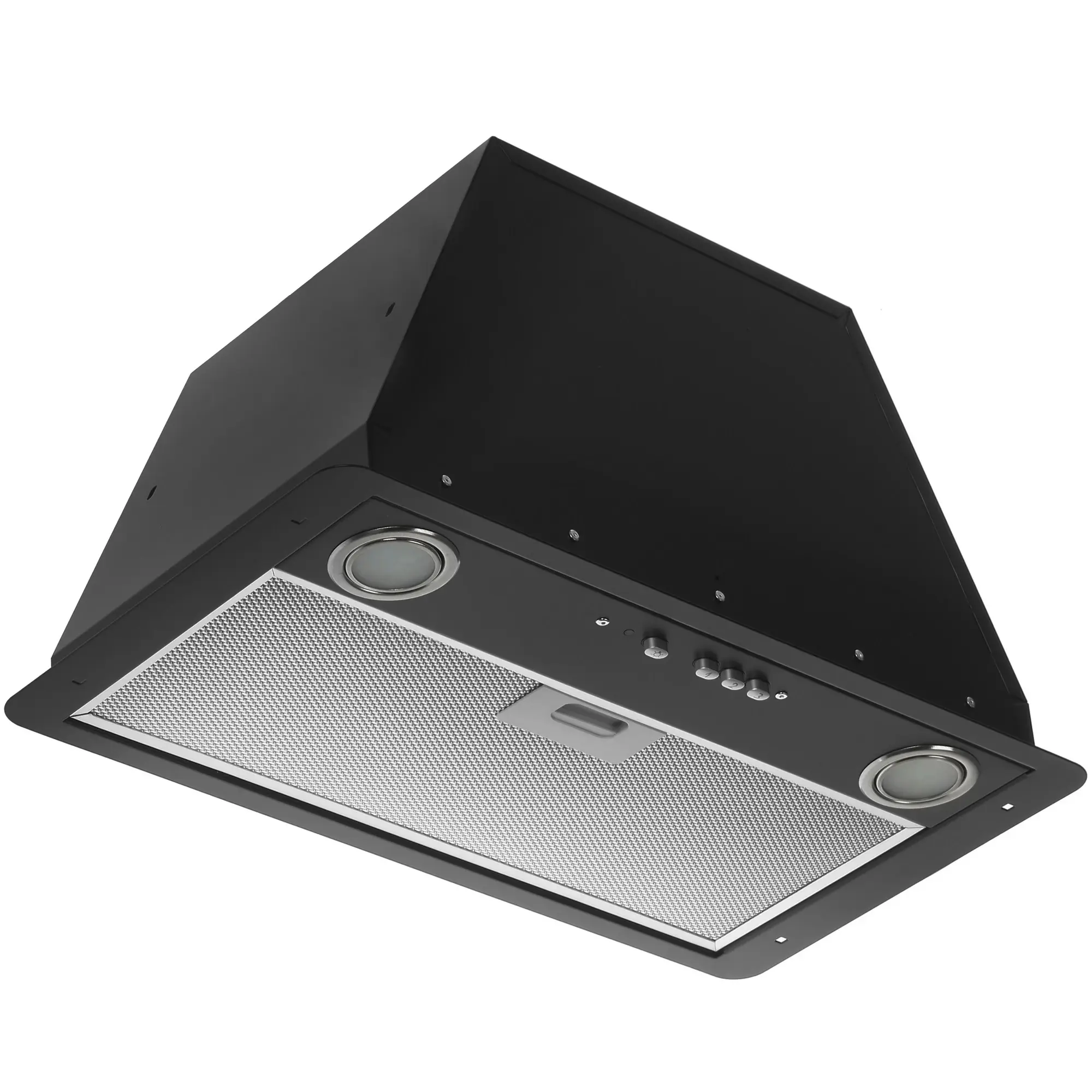Изображение товара Вытяжка Elikor Врезной блок Flat 52П-650-К3Д черный 52 см цвет черный