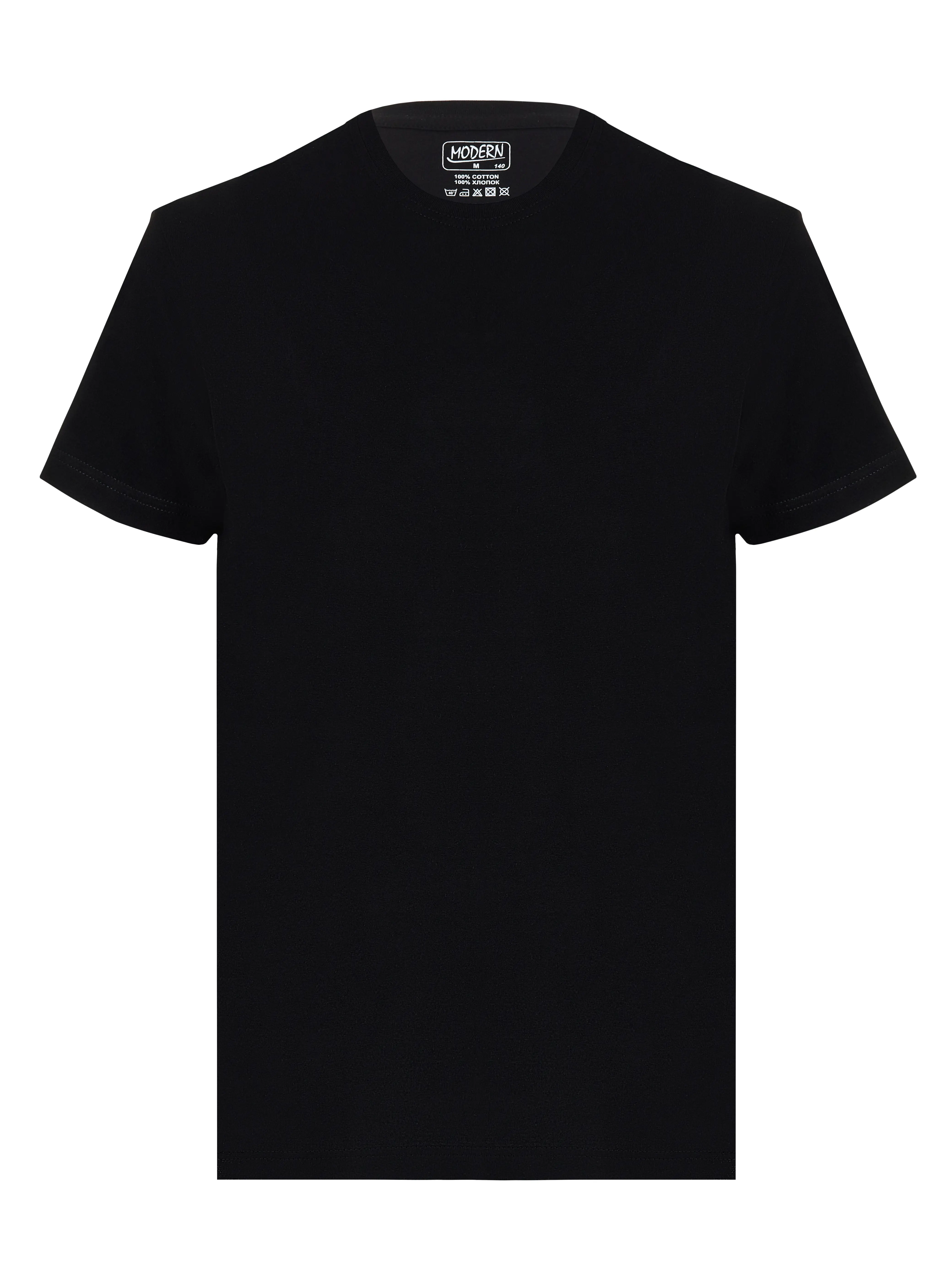 Изображение товара Футболка Dowell D83400 цвет черный размер L рост 176 см