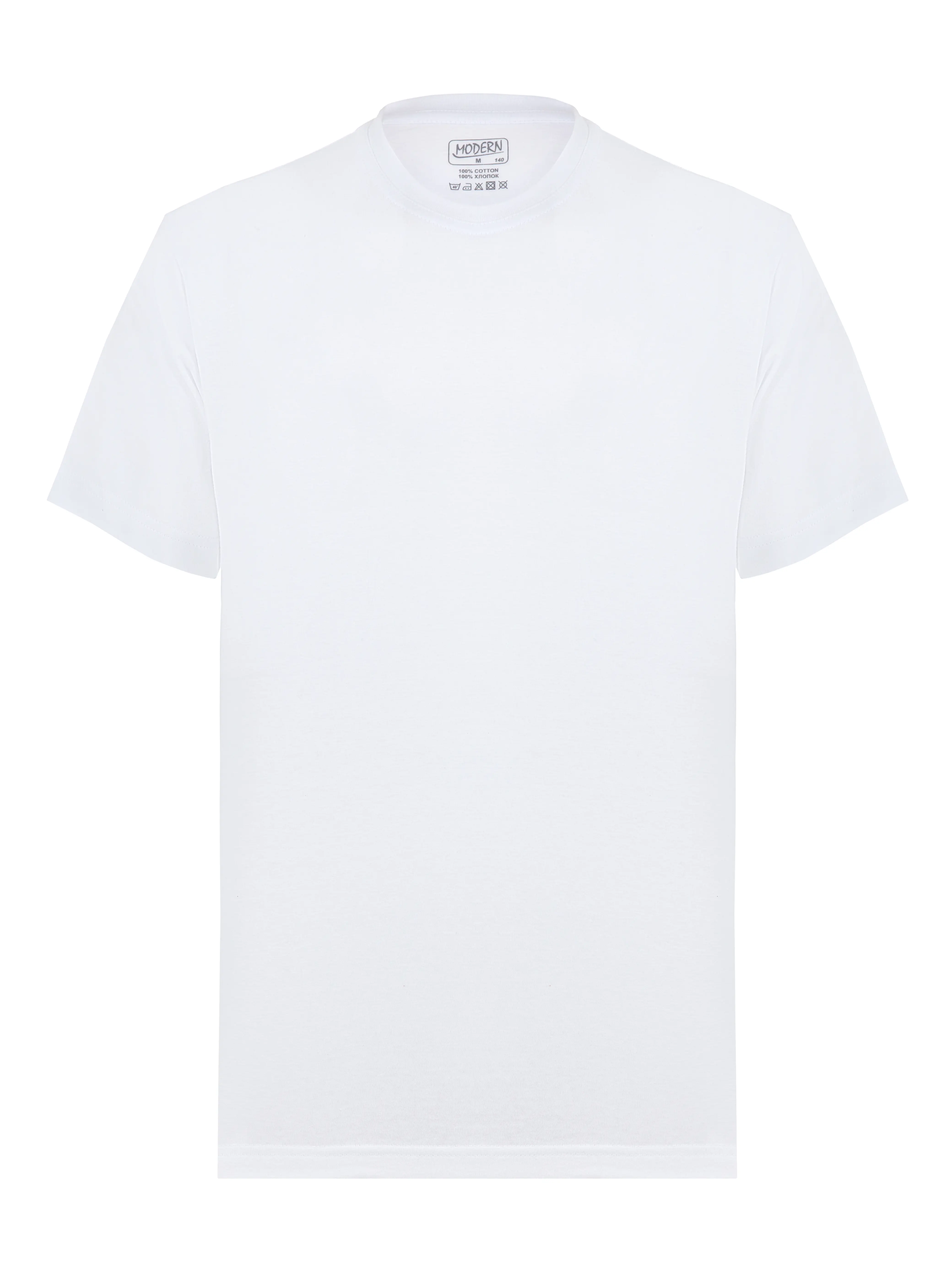 Изображение товара Футболка Dowell D83403 цвет белый размер L рост 176 см