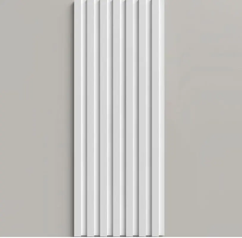 Изображение товара Стеновая панель 3D Decor-dizayn DD931 белый 2000x15x10мм 3м²