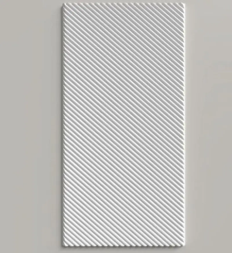 Изображение товара Стеновая панель 3D Decor-dizayn DD927 белый 2000x200x10мм 4м²