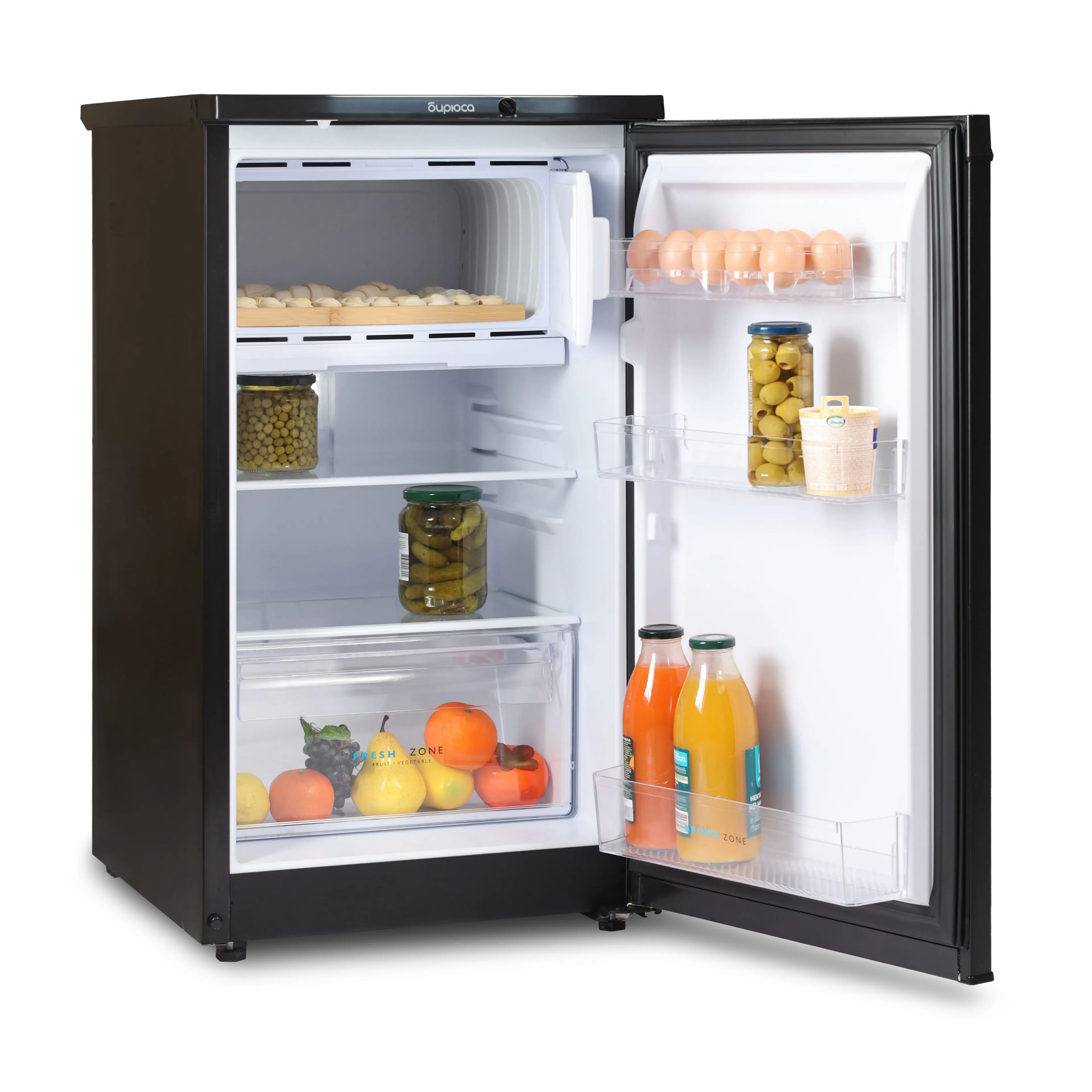 Изображение товара Холодильник Бирюса B408 48x87 см цвет черный