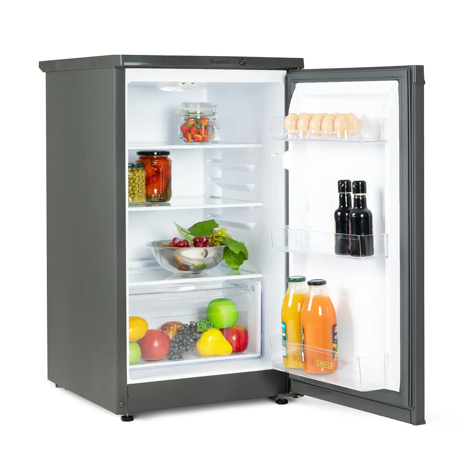 Изображение товара Холодильник Бирюса W409 48x87 см цвет графит