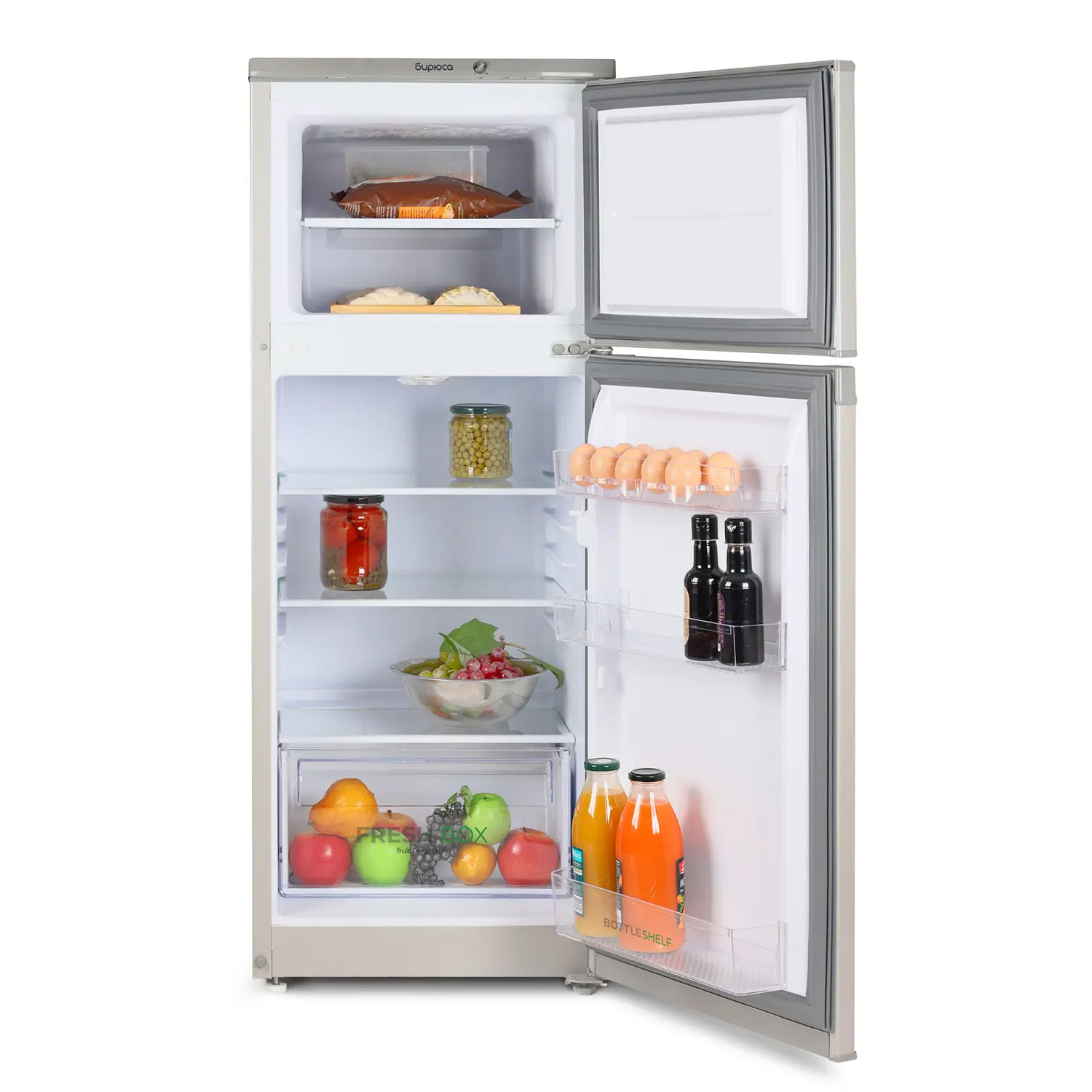 Изображение товара Холодильник Бирюса M422 48x122.5 см цвет металл