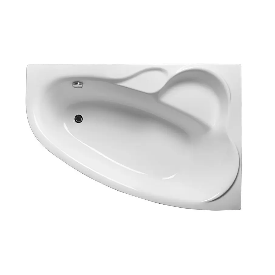 Изображение товара Ванна Relisan Ariadna 140x100 R акриловая асимметричная цвет белый