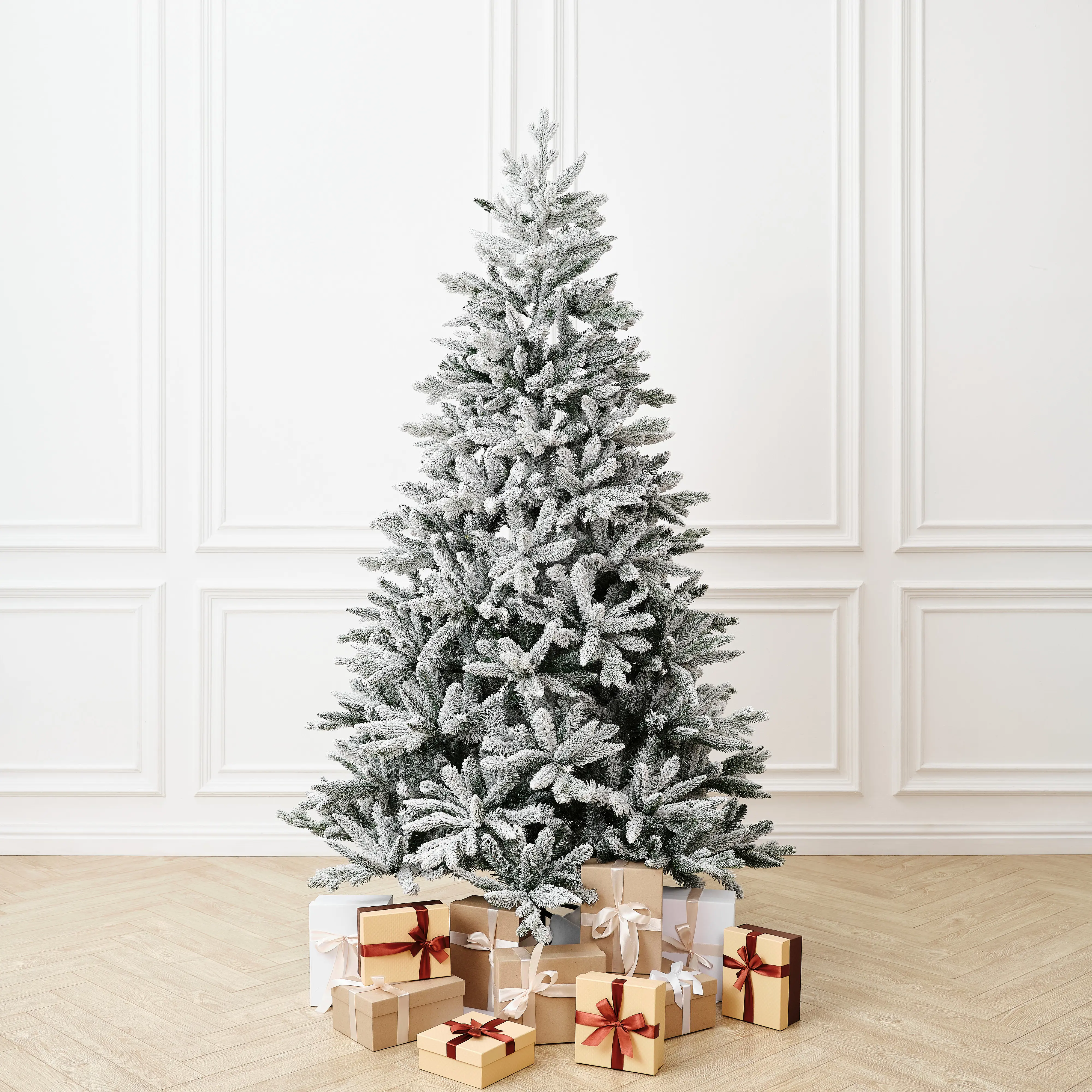 Изображение товара Ель новогодняя искусственная Binoshe Noel заснеженная 240 см