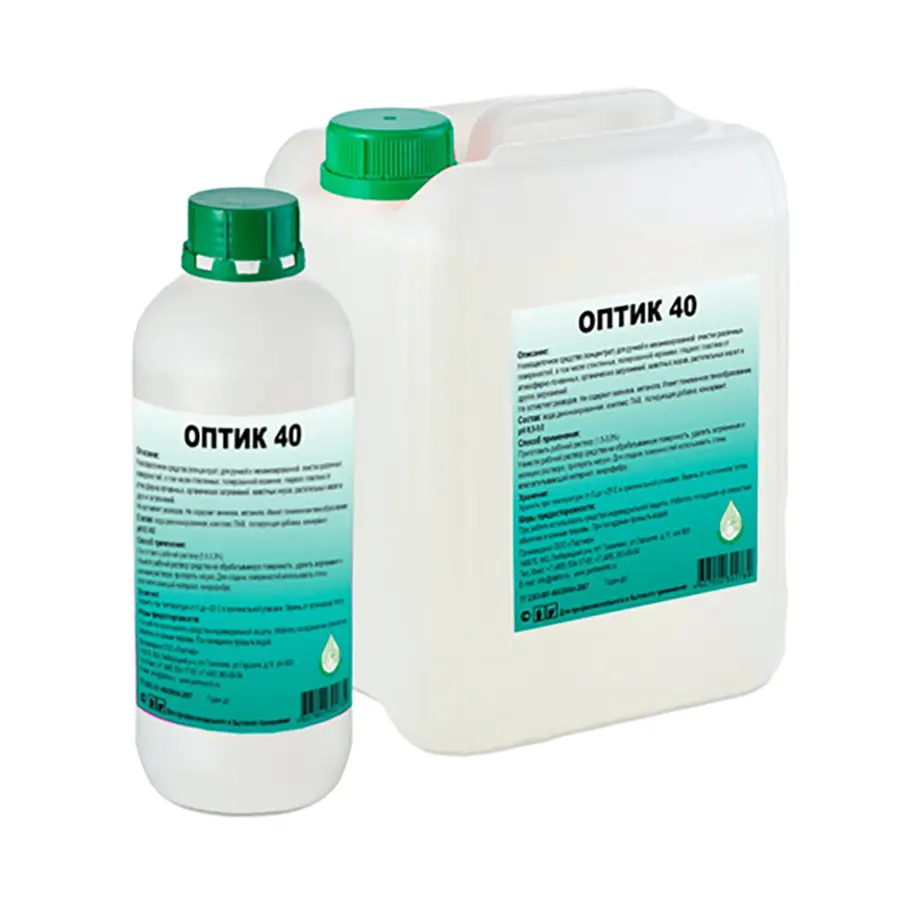 Изображение товара Чистящее средство для стекла керамики и пластика Оптик 40 5 л
