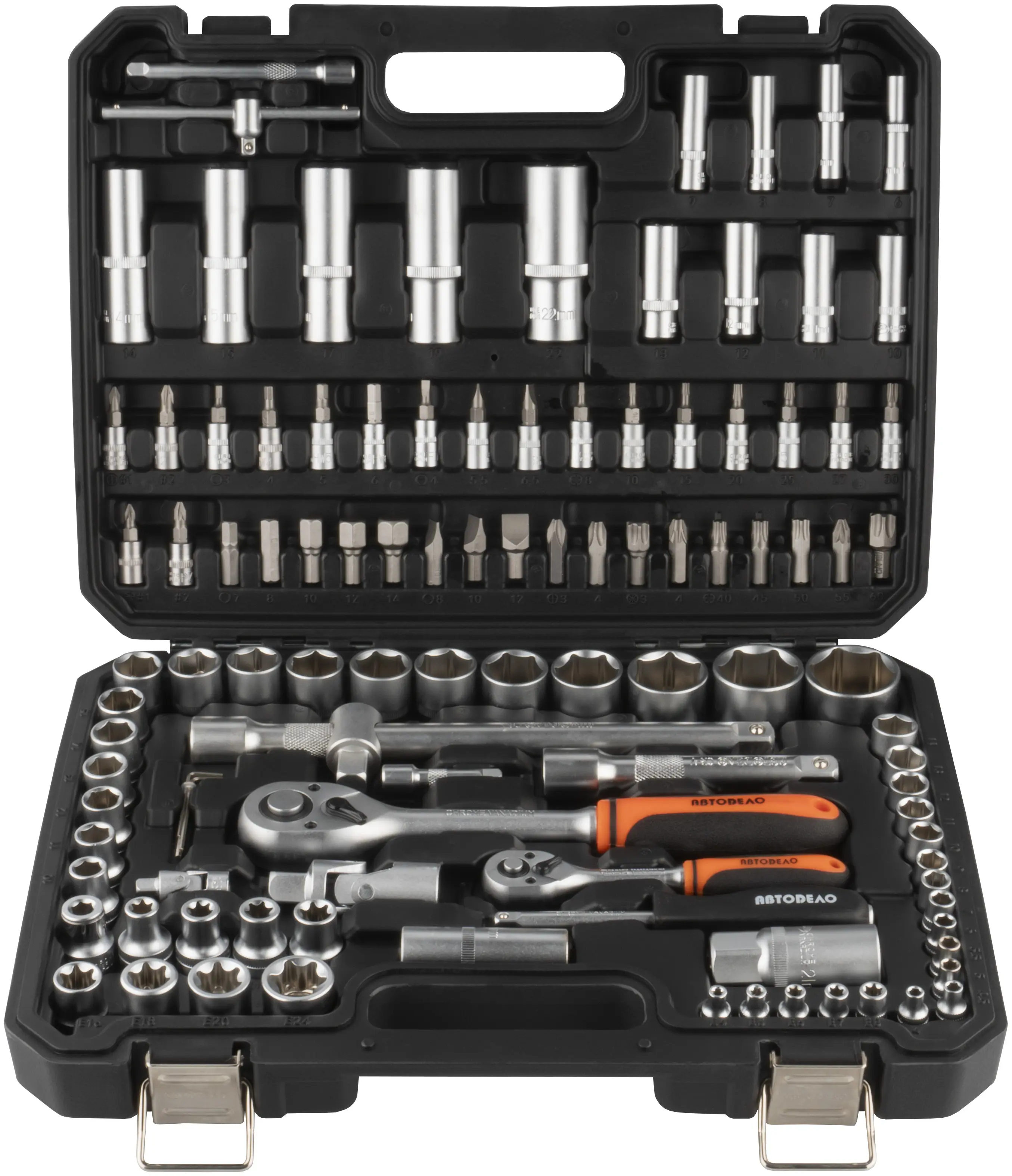 Изображение товара Набор инструментов Автодело 39818, 108 предметов