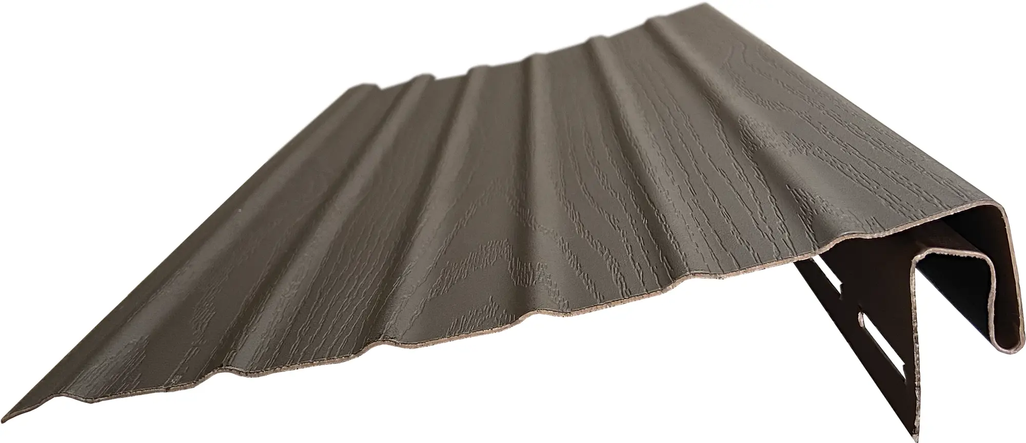 Изображение товара J-Профиль для фасадных панелей MONLID с фаской цвет коричневый