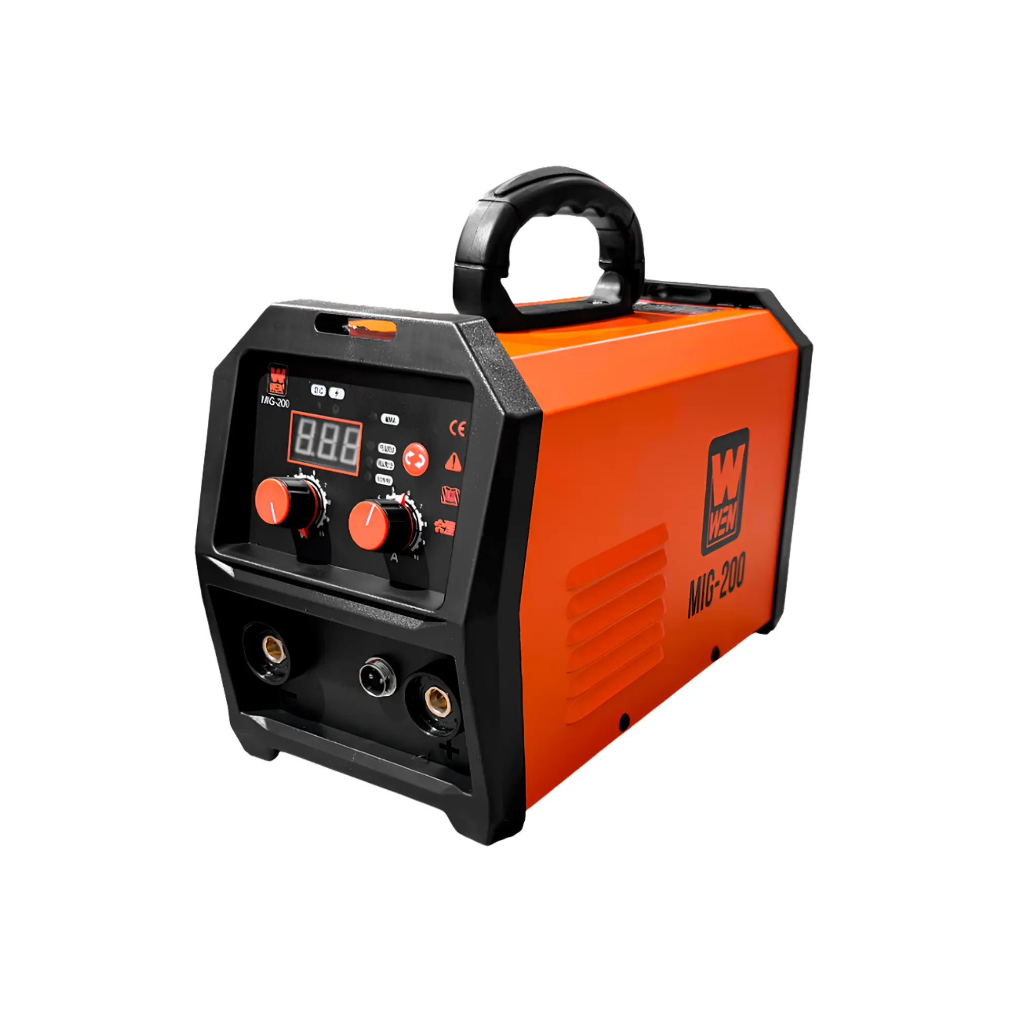 Изображение товара Сварочный полуавтомат инверторный Wen WM-MIG200, 200 А, до 0 мм