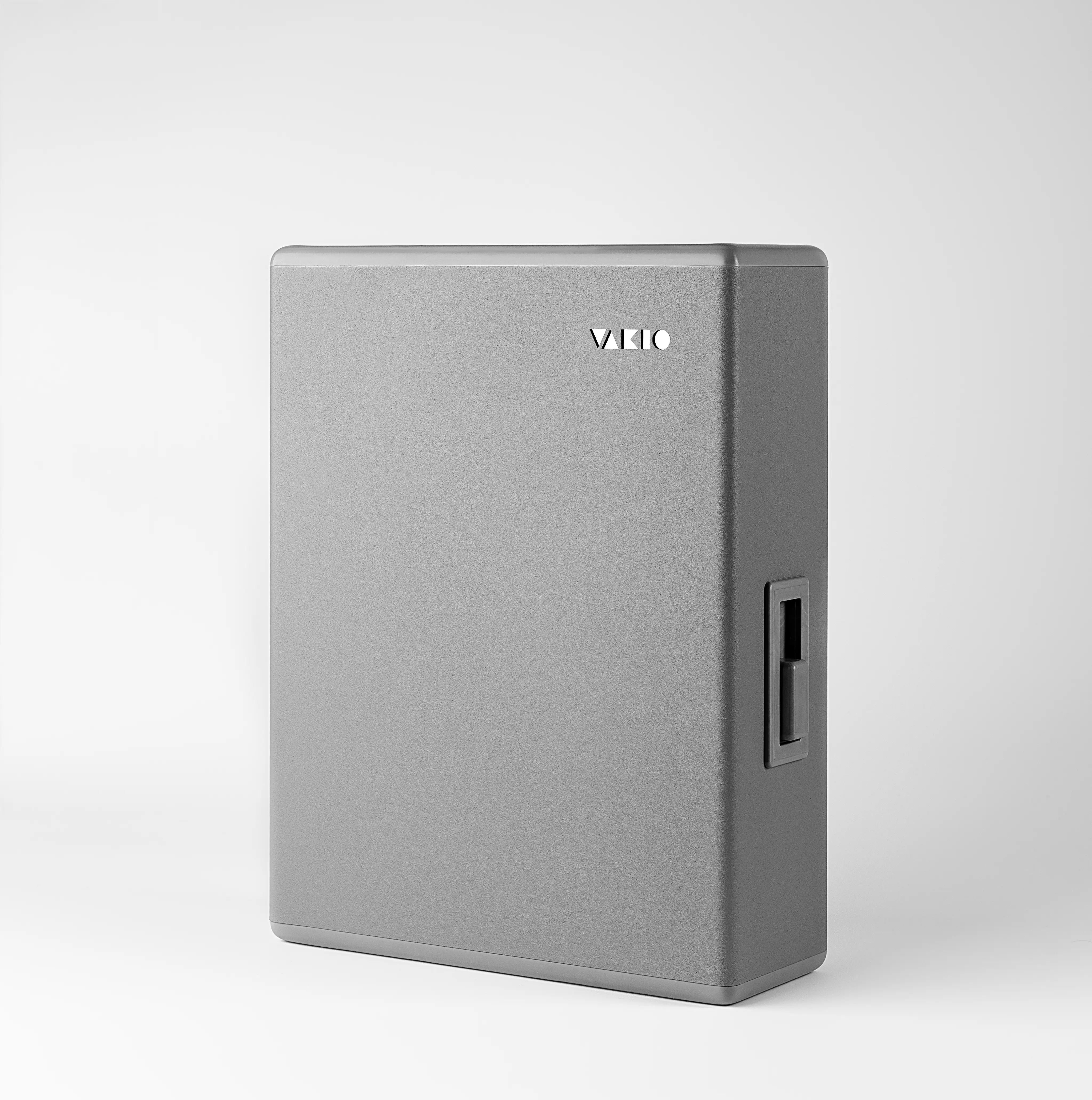 Изображение товара Приточный клапан Vakio KIV NEW Space Gray D125 мм 35 дБ 60 м³/ч обратный клапан цвет серый