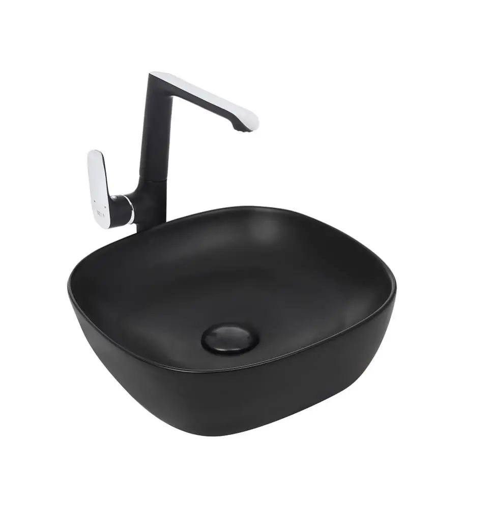 Изображение товара Раковина накладная WeltWasser Elbach 2184 MB 37см