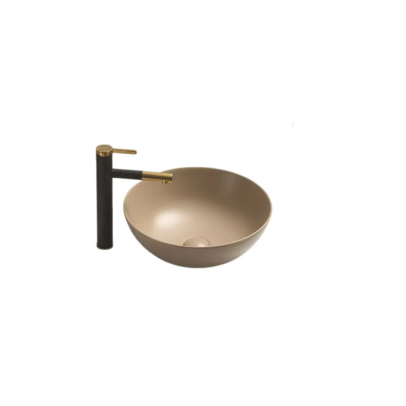 Изображение товара Раковина накладная CeramaLux 41 104MC-1 Капучино