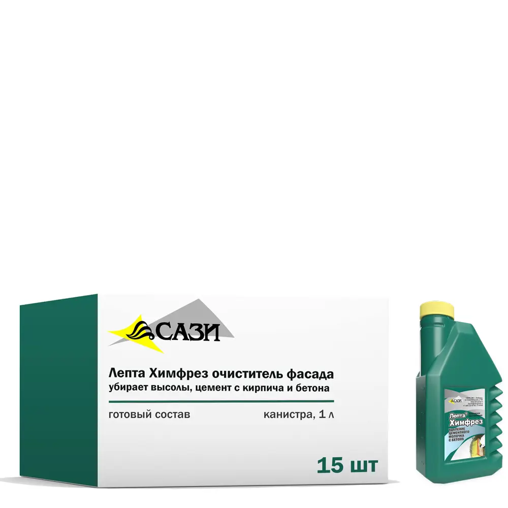 Изображение товара Очиститель высолов Типром Лепта Химфрез 1 л 15 шт