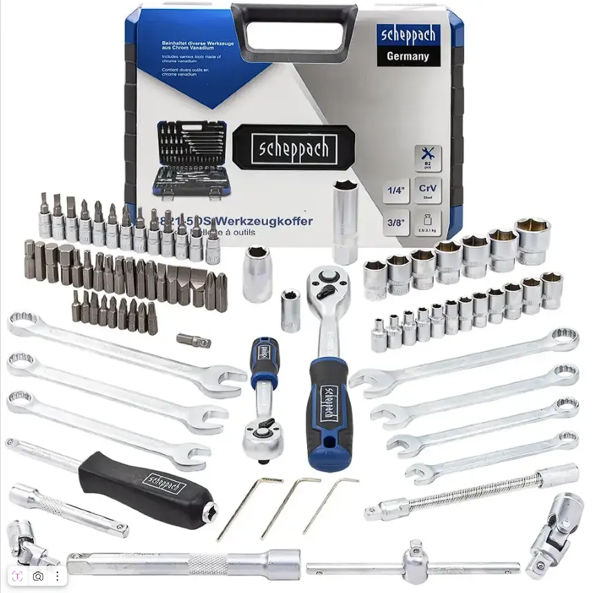 Изображение товара Набор инструментов Scheppach Sch-4821-5DS, 82 предмета