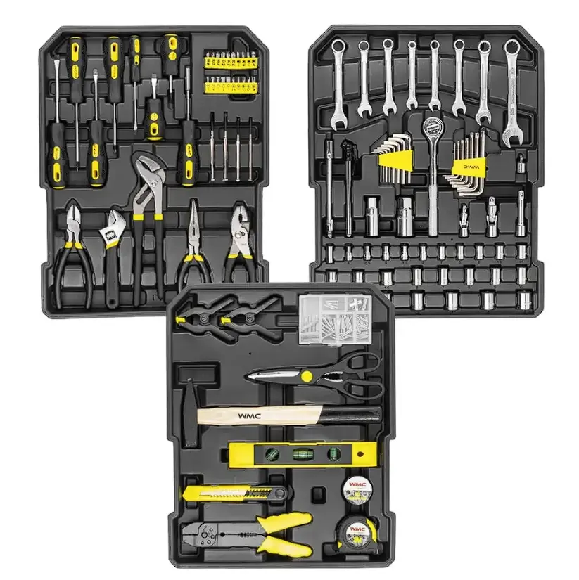Изображение товара Набор инструментов Wmc Tools WMC-WMC186-3, 186 предметов