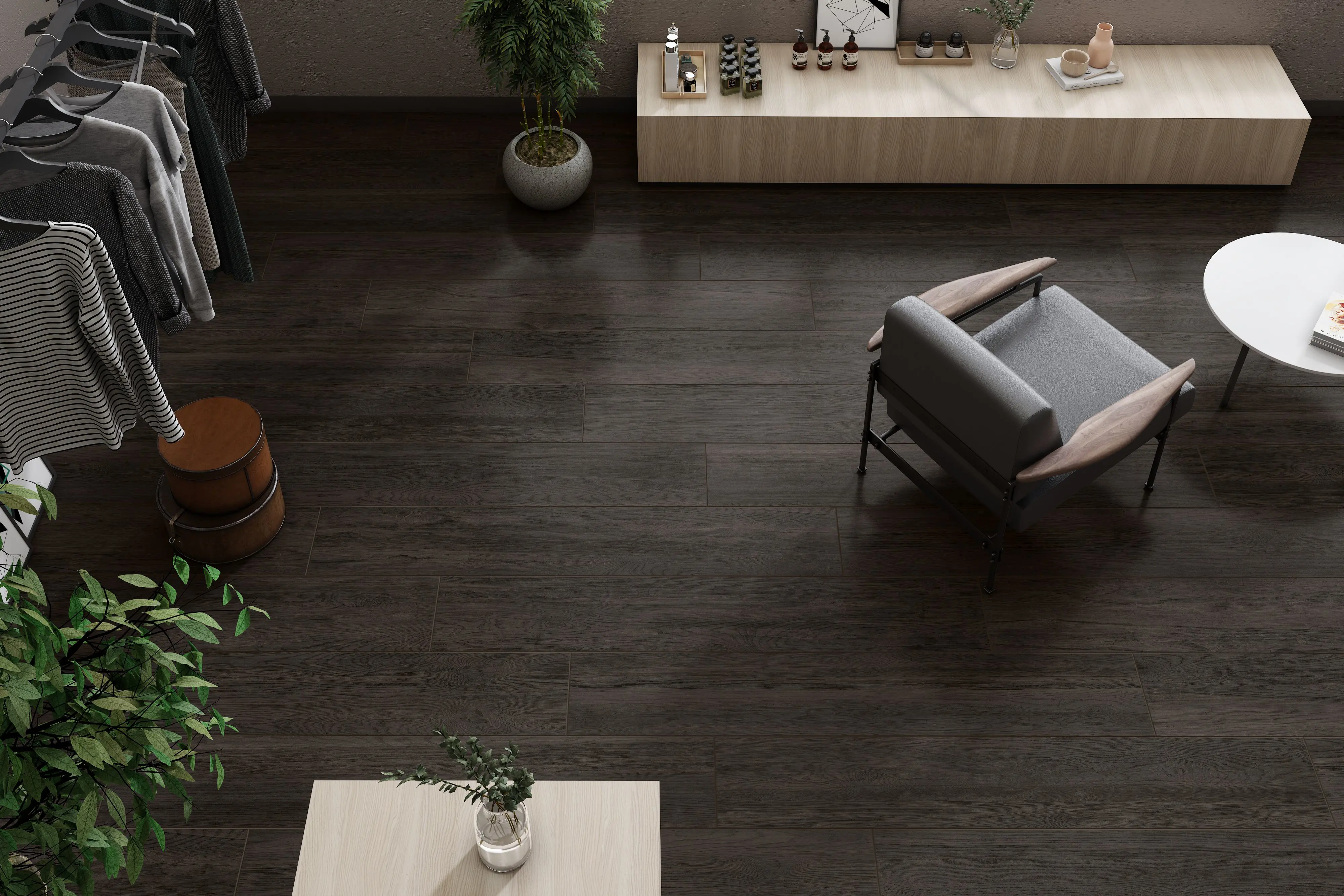 Изображение товара Керамогранит Gravita Novela 20x120 см Wenge для пола и стен